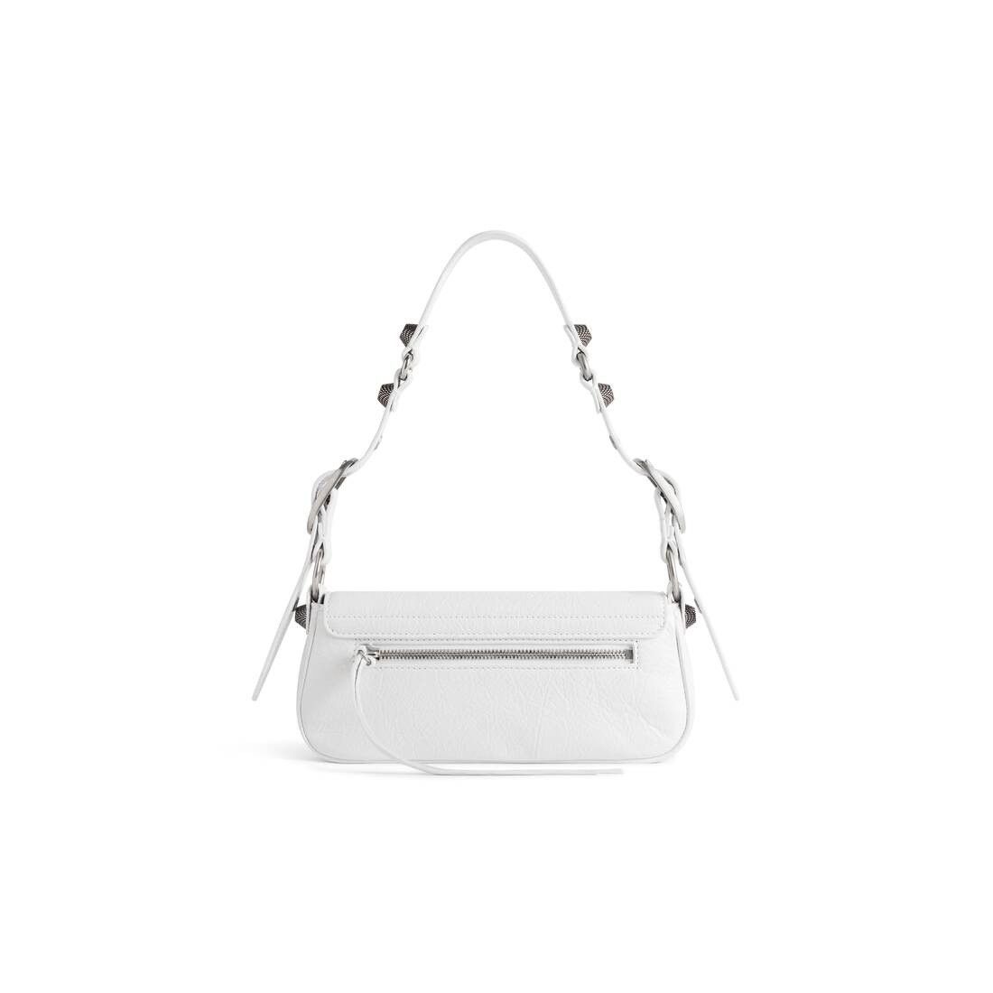 Balenciaga o1tr1nto1025 Size: OS / Le Cagole XS Sling Bag in White Size ONE SIZE - 4 Thumbnail