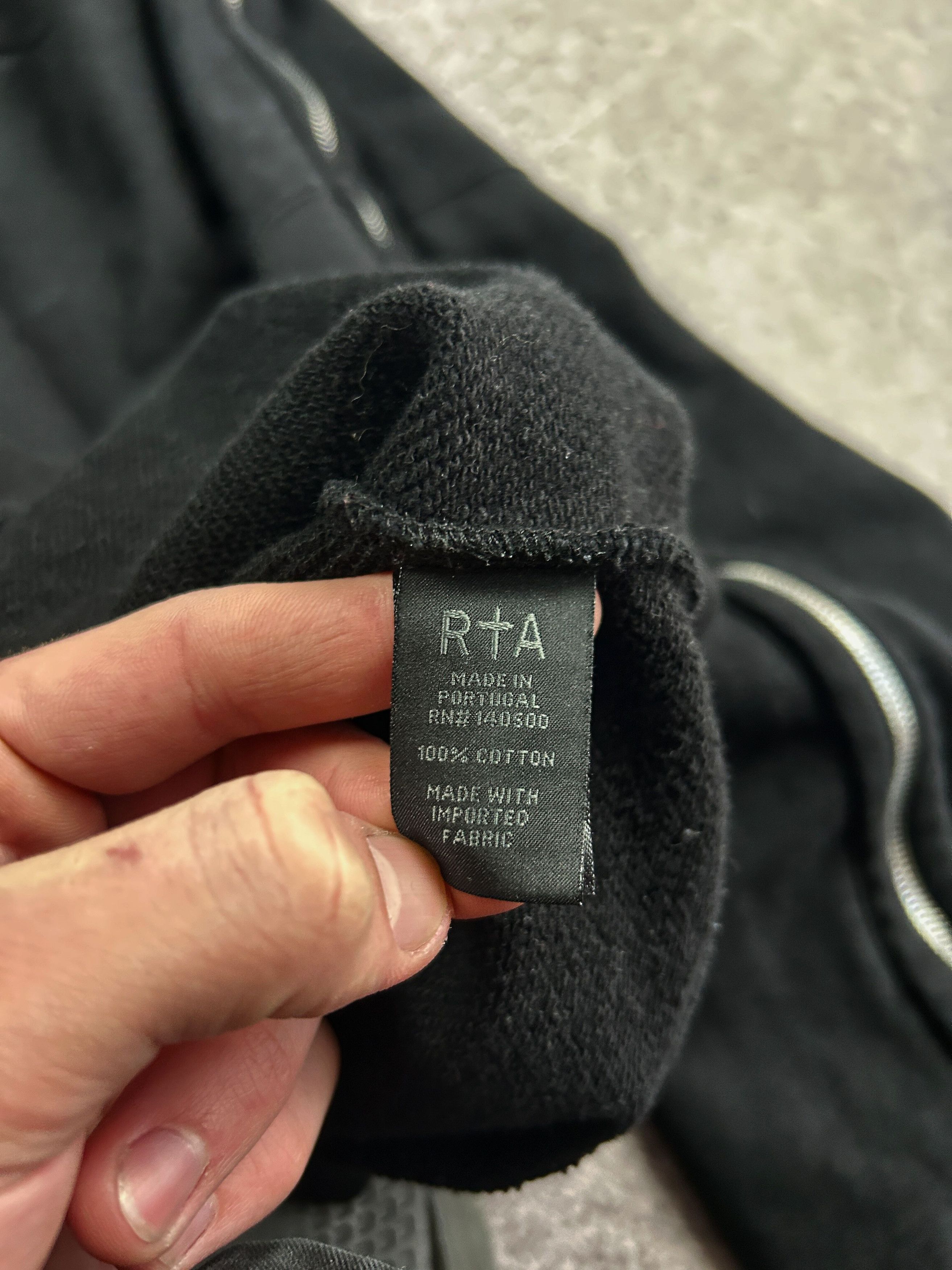 Vintage VTG Rick Owens Balenciaga Style Sleeves Zip Hoodie Archive Size US L / EU 52-54 / 3 - 7 Thumbnail