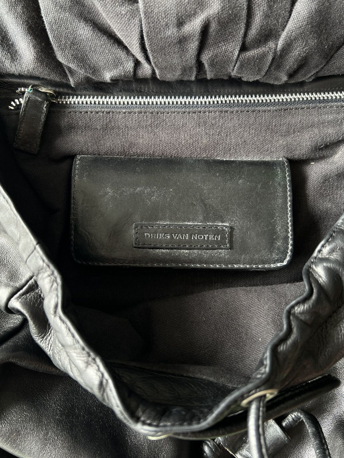 Dries Van Noten Archive Dries Van Noten - Knot Leather Shoulder Bag Size ONE SIZE - 13 Thumbnail