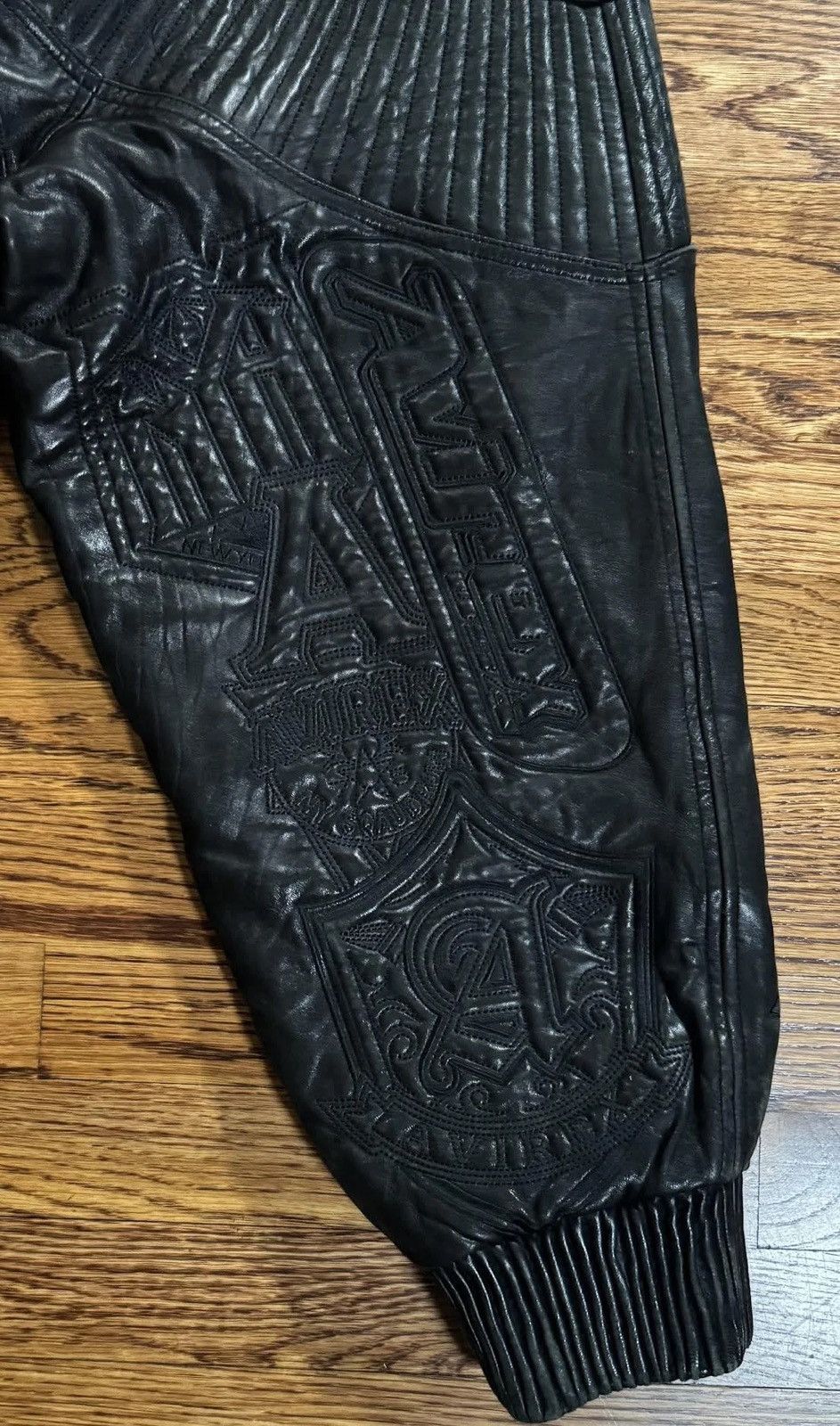Avirex Vintage Avirex Leather Jacket (Size XXXL) Size US XXL / EU 58 / 5 - 3 Thumbnail