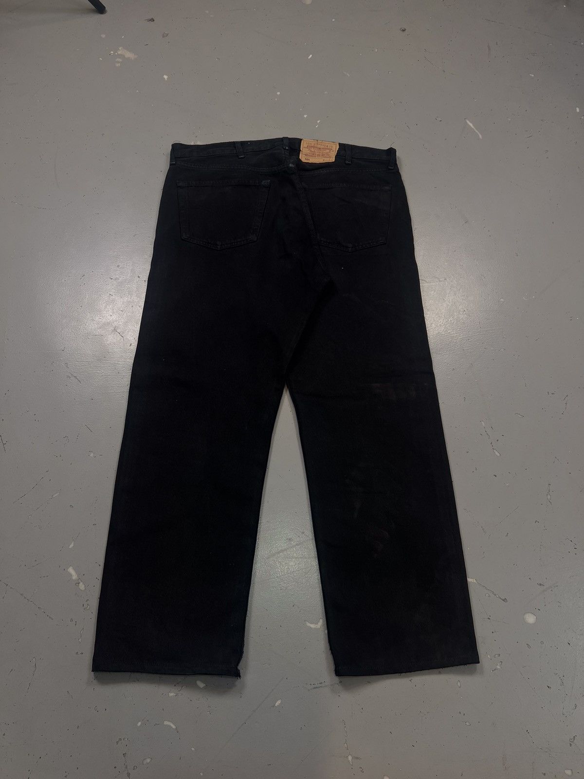 Levi's Vintage Levi’s Strauss & co paper tag 501 baggy denim Size US 42 / EU 58 - 2 Thumbnail