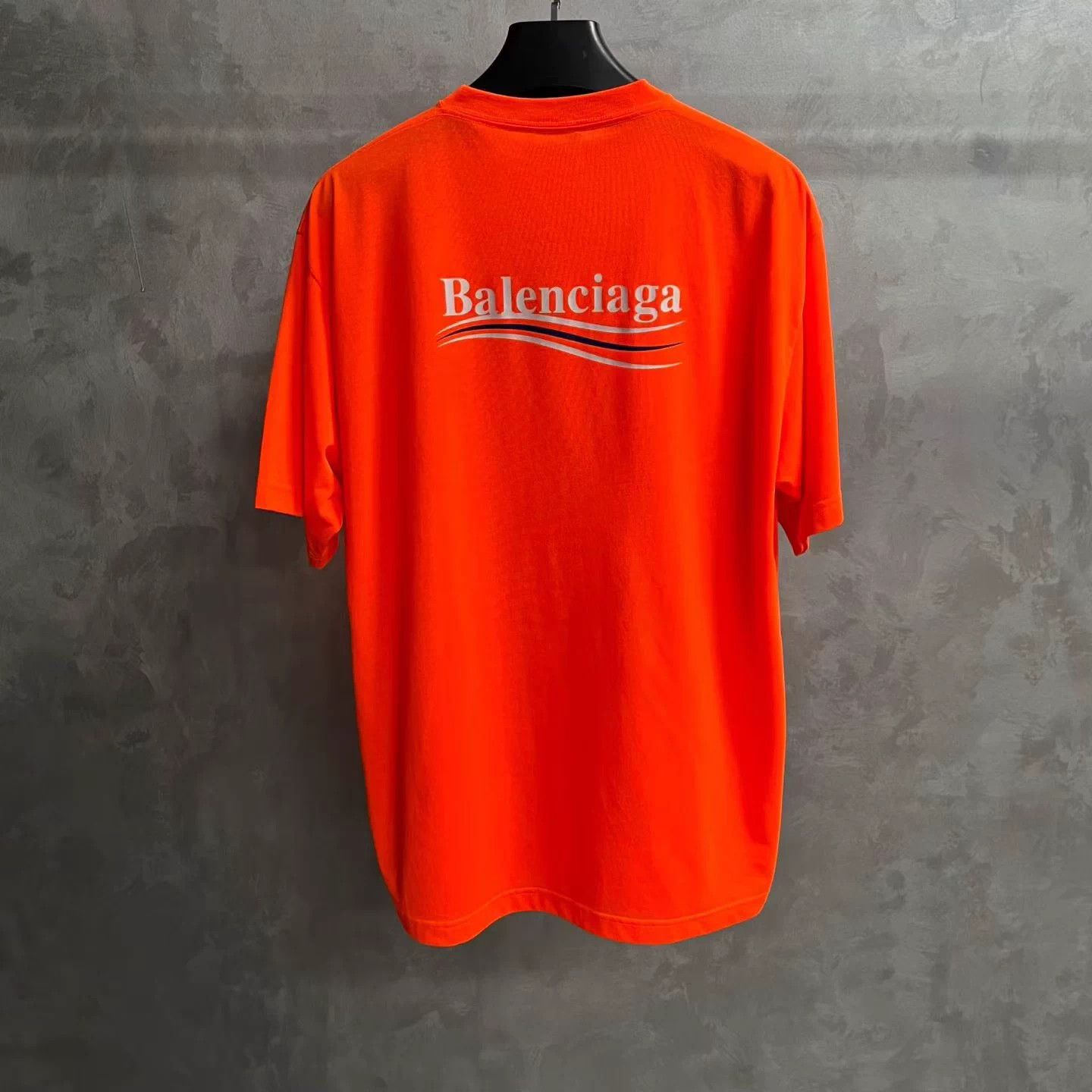 Balenciaga Balenciaga Orange Crewneck Short-Sleeve Tee L Size US XS / EU 42 / 0 - 2 Thumbnail