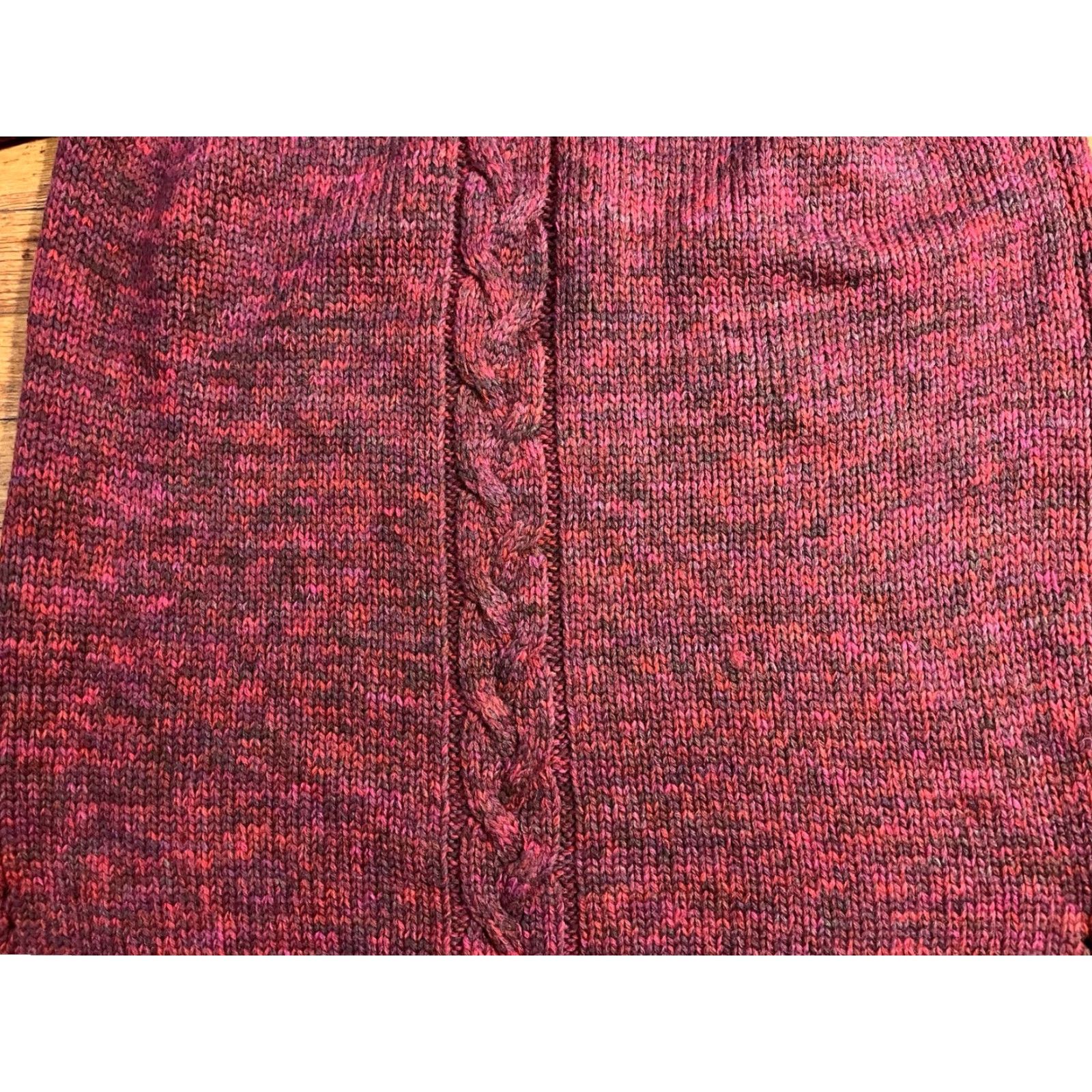 Vintage VINTAGE Adrienne Vittadini Collection Sweater Women’s Medium Red 90s Size M / US 6-8 / IT 42-44 - 3 Thumbnail