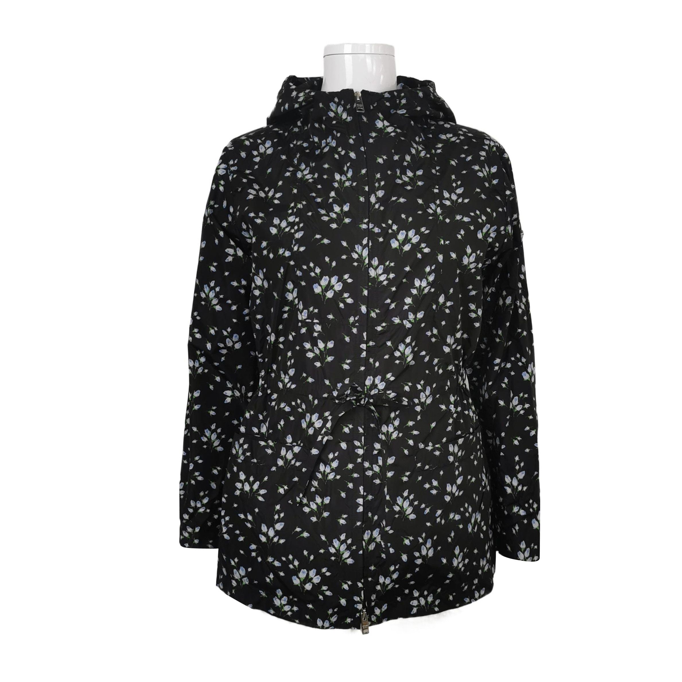 Prada Prada Contrast Color Hooded Jacket Size 40 0079 Size US L / EU 52-54 / 3 - 1 Thumbnail
