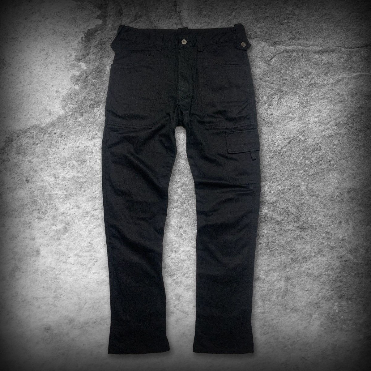 Japanese Brand IDEA Tokyo Zip Detail Biker Style Pants Size US 31 - 1 Thumbnail