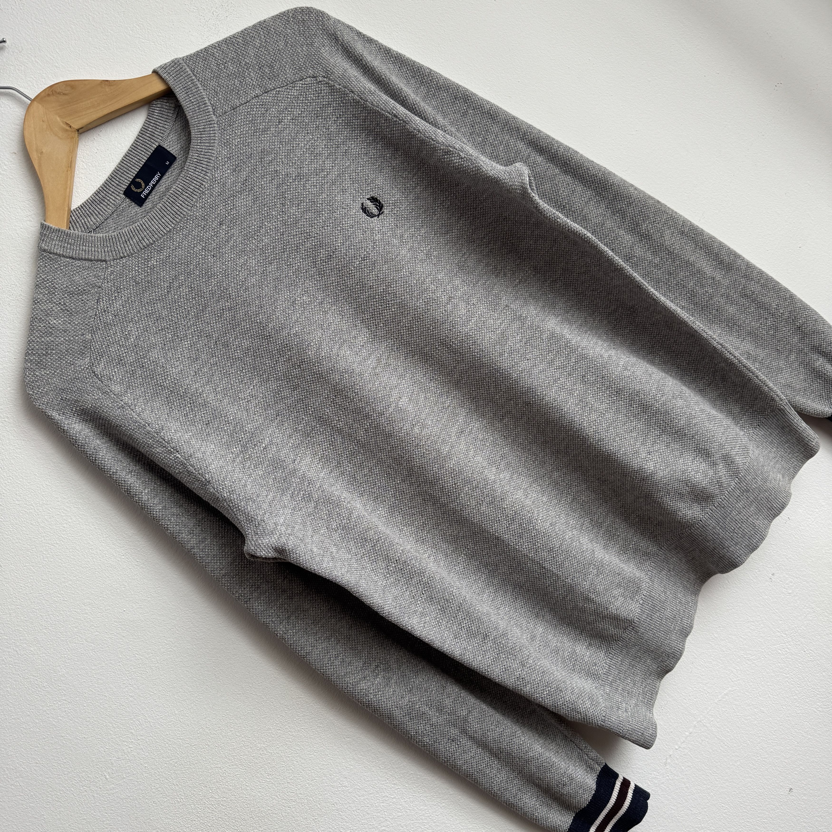 Fred Perry Fred Perry Men's Pullover Cotton Sweater M Size US M / EU 48-50 / 2 - 6 Thumbnail