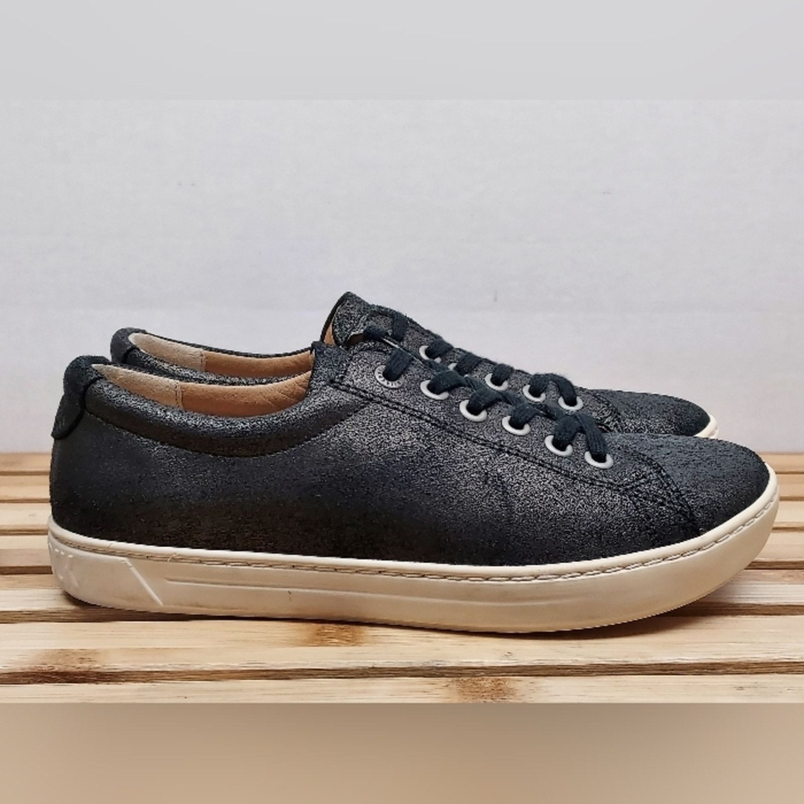 Birkenstock Birkenstock Black Bend Low Shimmer Casual Shoes Size L6 M4 Size US 6 / IT 36 - 7 Thumbnail