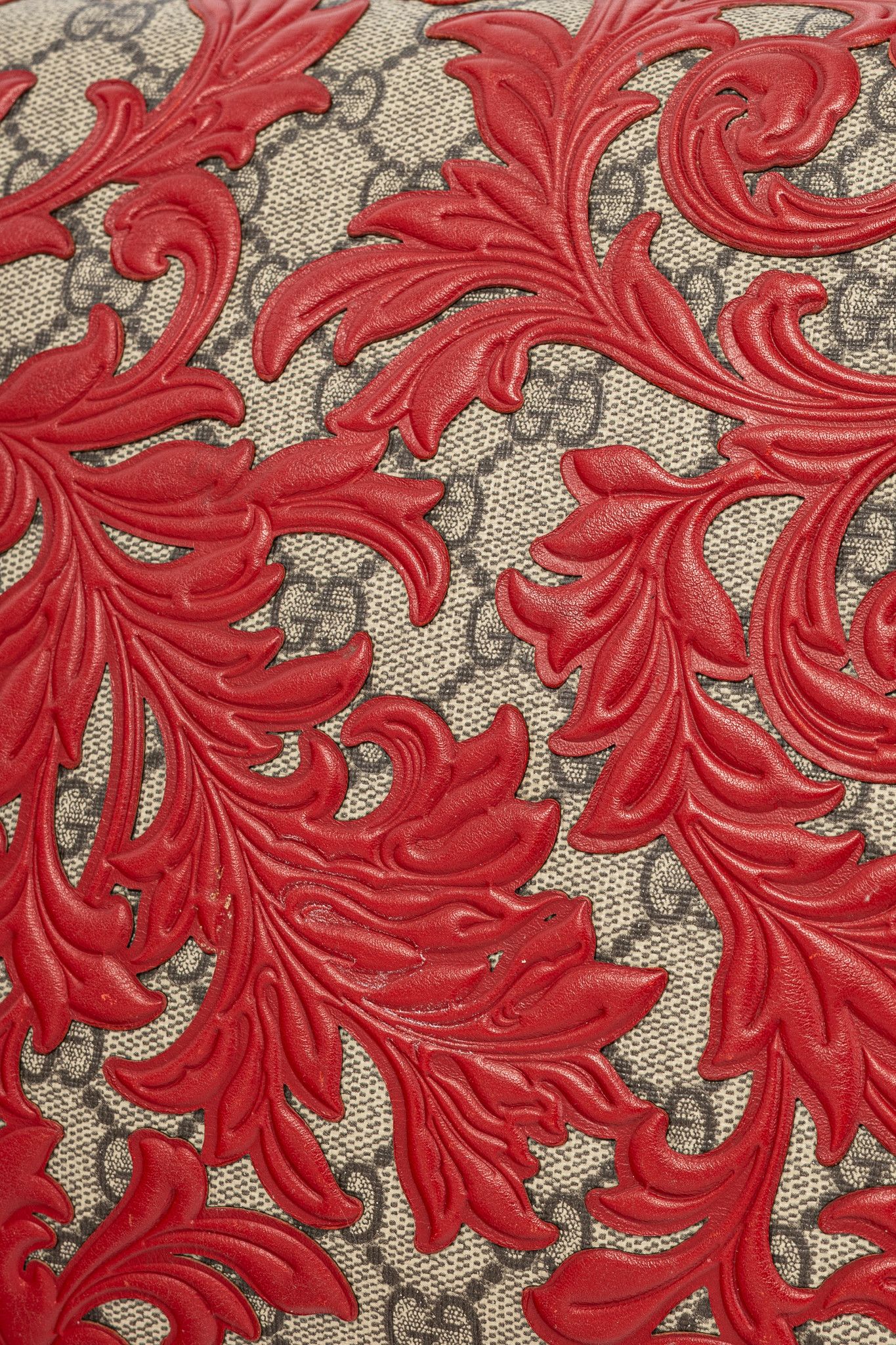 Gucci Gucci Dionysus Red Arabesque & GG Supreme Shoulder Bag Size ONE SIZE - 9 Thumbnail