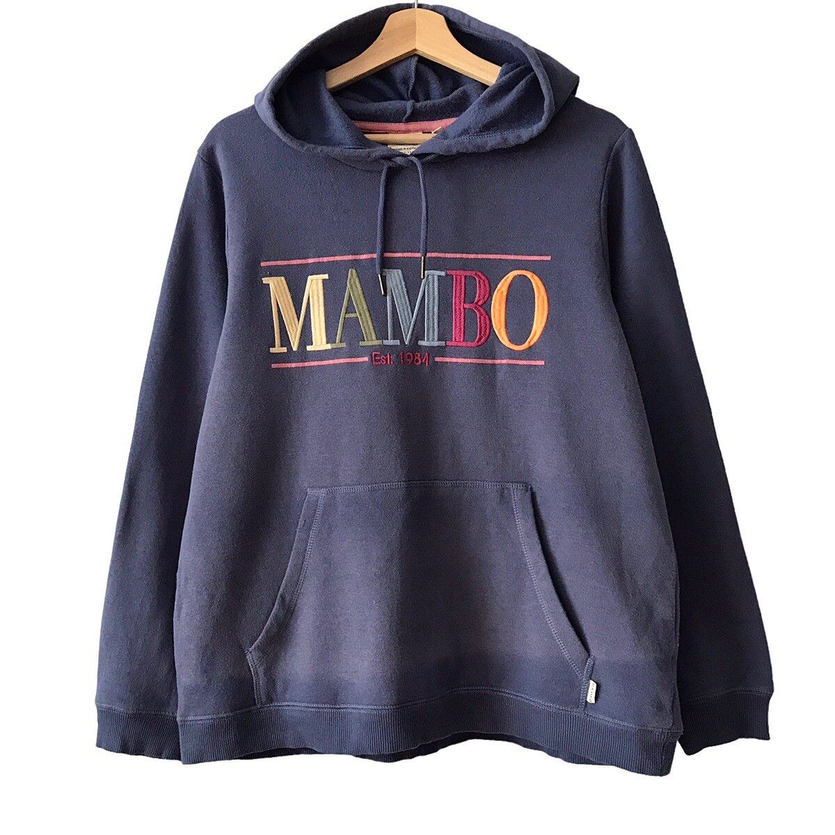 Vintage Mambo Australia Embroidery Logo Pullover Hoodie Size US L / EU 52-54 / 3 - 1 Preview