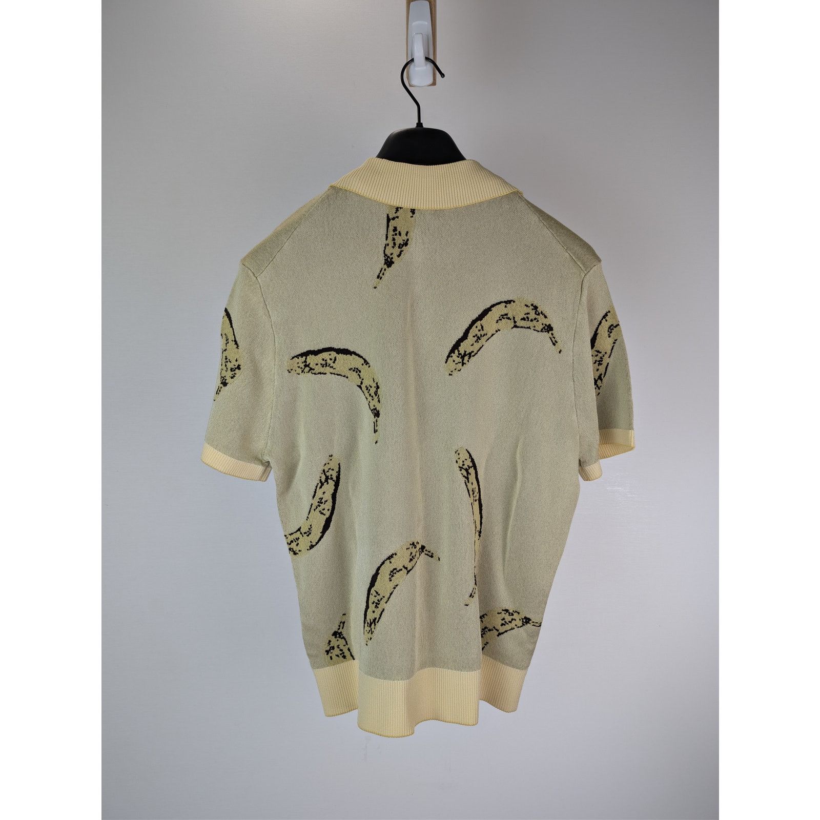 Jacquemus o1rshd1 Le Polo Marino Short-Sleeve Shirt in Banana Yellow Size US L / EU 52-54 / 3 - 10 Thumbnail