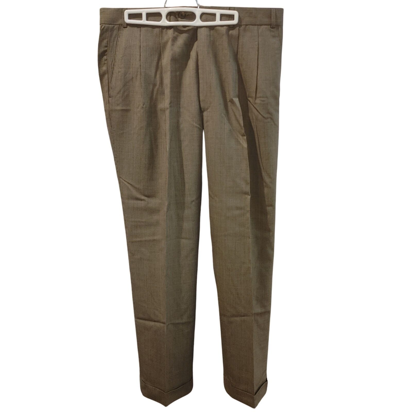 Chaps Chaps Ralph Lauren Mens 36/30 Dark Beige/Brown Straight Jean Size US 36 / EU 52 - 1 Thumbnail