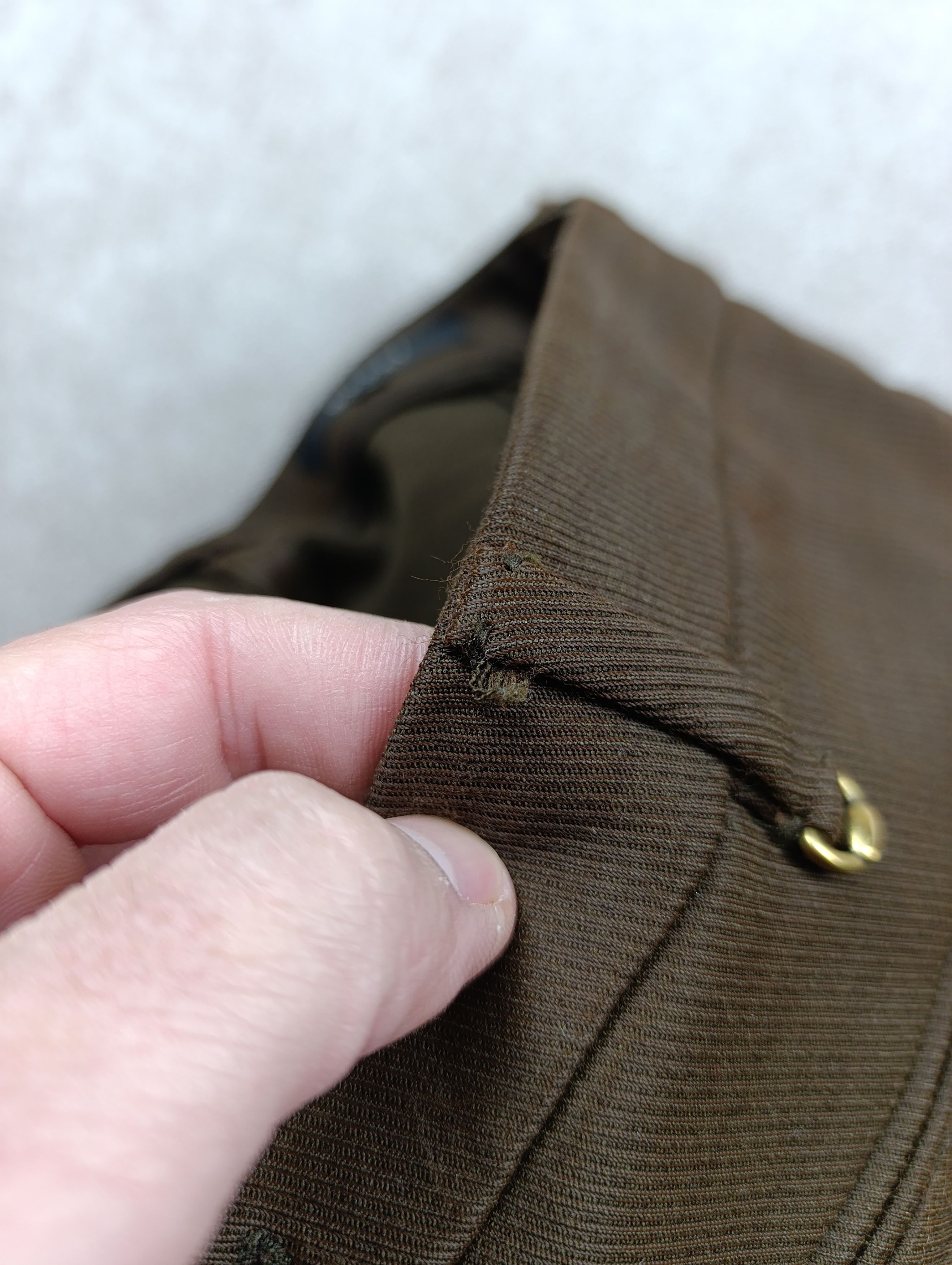 Gucci Gucci Brown Cotton Blend Gabardine Breeches Size 32" / US 10 / IT 46 - 13 Thumbnail