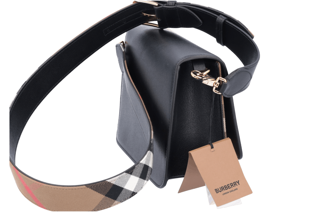 Burberry o1w1db10126 Size: OS / Mackford Shoulder Bag In Black Size ONE SIZE - 8 Thumbnail