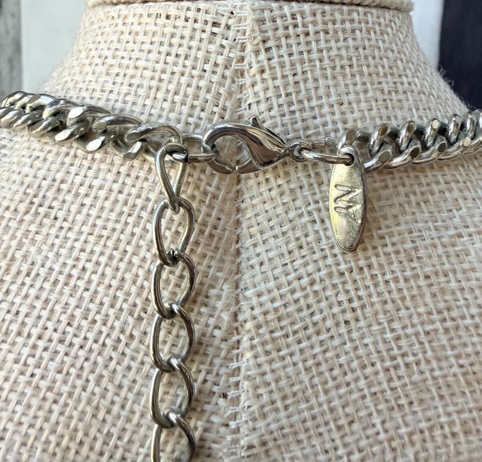 Other NY & Co Gold Statement Necklace Geometric Resin Size ONE SIZE - 5 Thumbnail