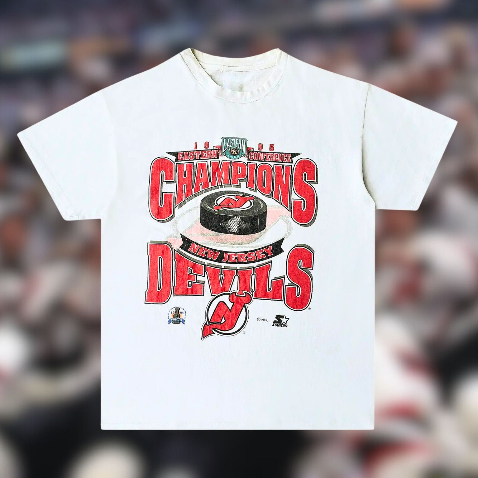 Starter New Jersey Devils Vintage '95 Eastern Conference NHL Starter Size US L / EU 52-54 / 3 - 1 Thumbnail
