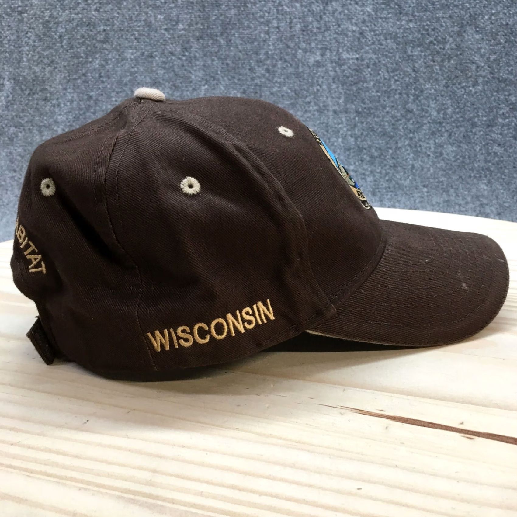 Vintage OC Caps Star Prairie Fish & Game Baseball Cap Hat Mens Brown One Size Casual Size ONE SIZE - 5 Thumbnail