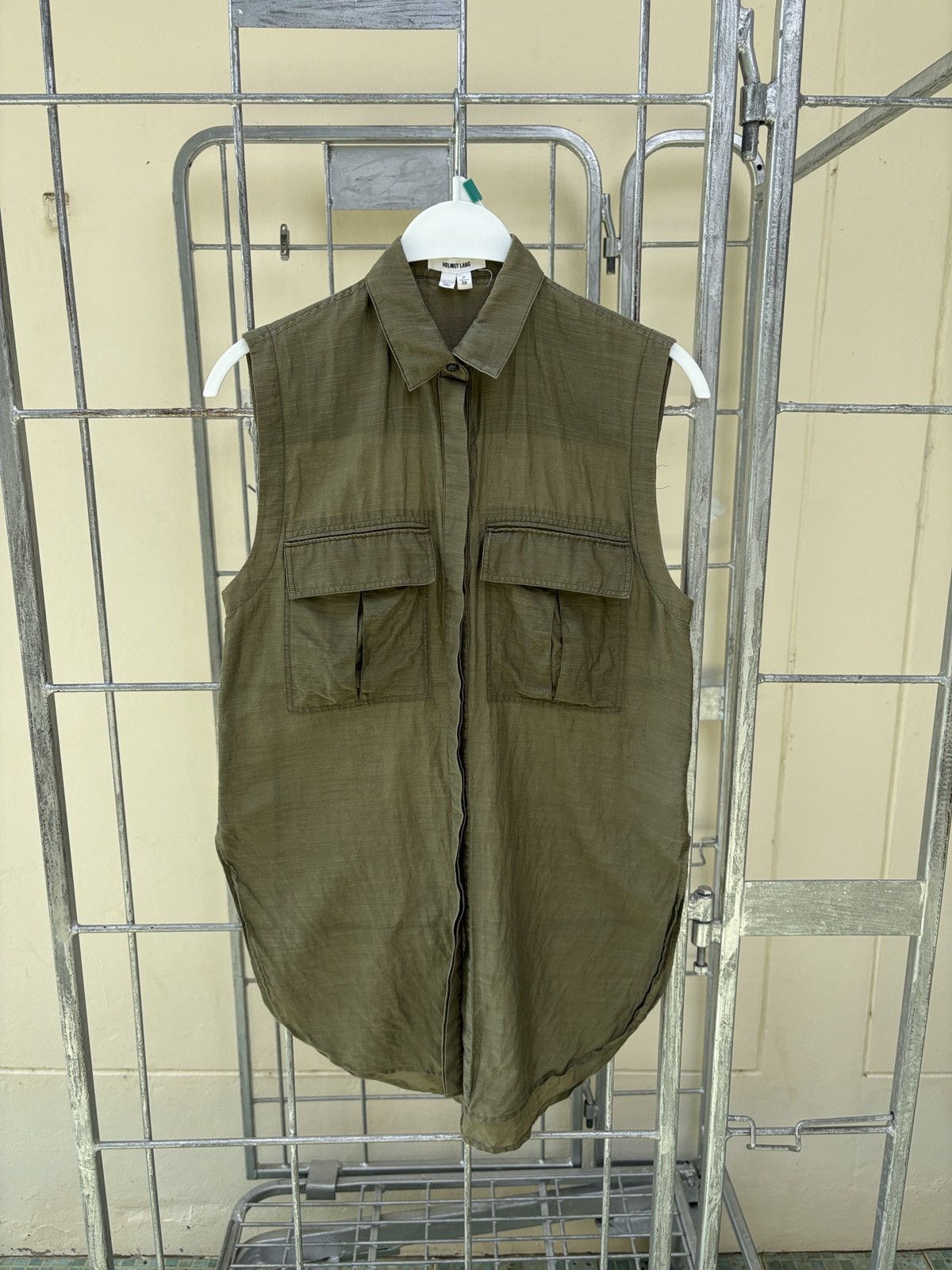 Helmut Lang Helmut Lang sleeveless shirt Size M / US 6-8 / IT 42-44 - 1 Thumbnail