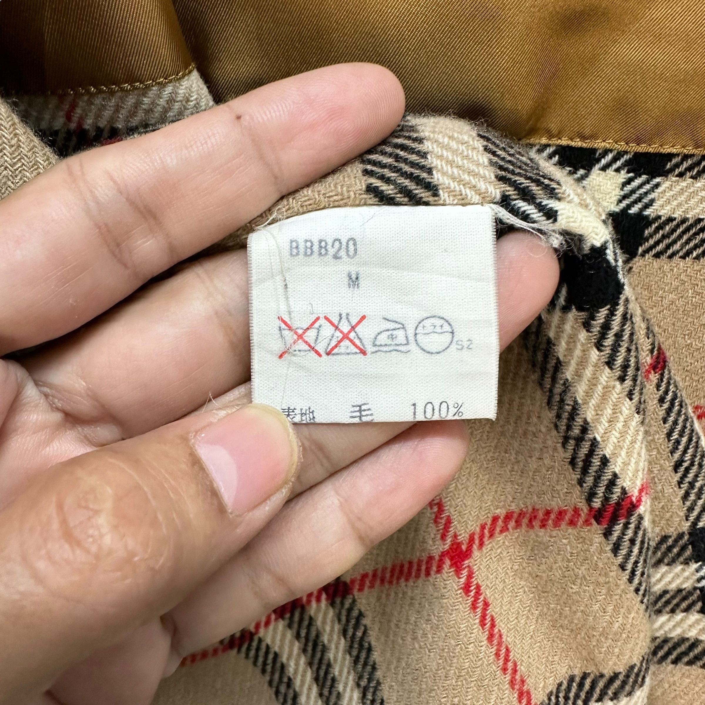 Burberry Vintage 90's BURBERRYS Button Coat Jacket #A80-1937 Size US M / EU 48-50 / 2 - 14 Thumbnail