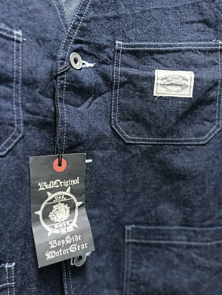 If Six Was Nine × Japanese Brand Nos bull original motor gear denim vest Size US M / EU 48-50 / 2 - 4 Thumbnail
