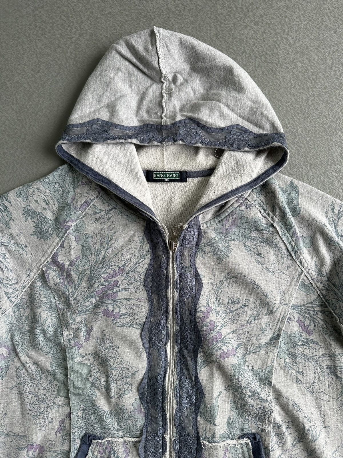 20471120 DISTRESSED UNDEFINED ZIP HOODIE IFSIXWASNINE LGB STYLE BB Size US M / EU 48-50 / 2 - 2 Thumbnail