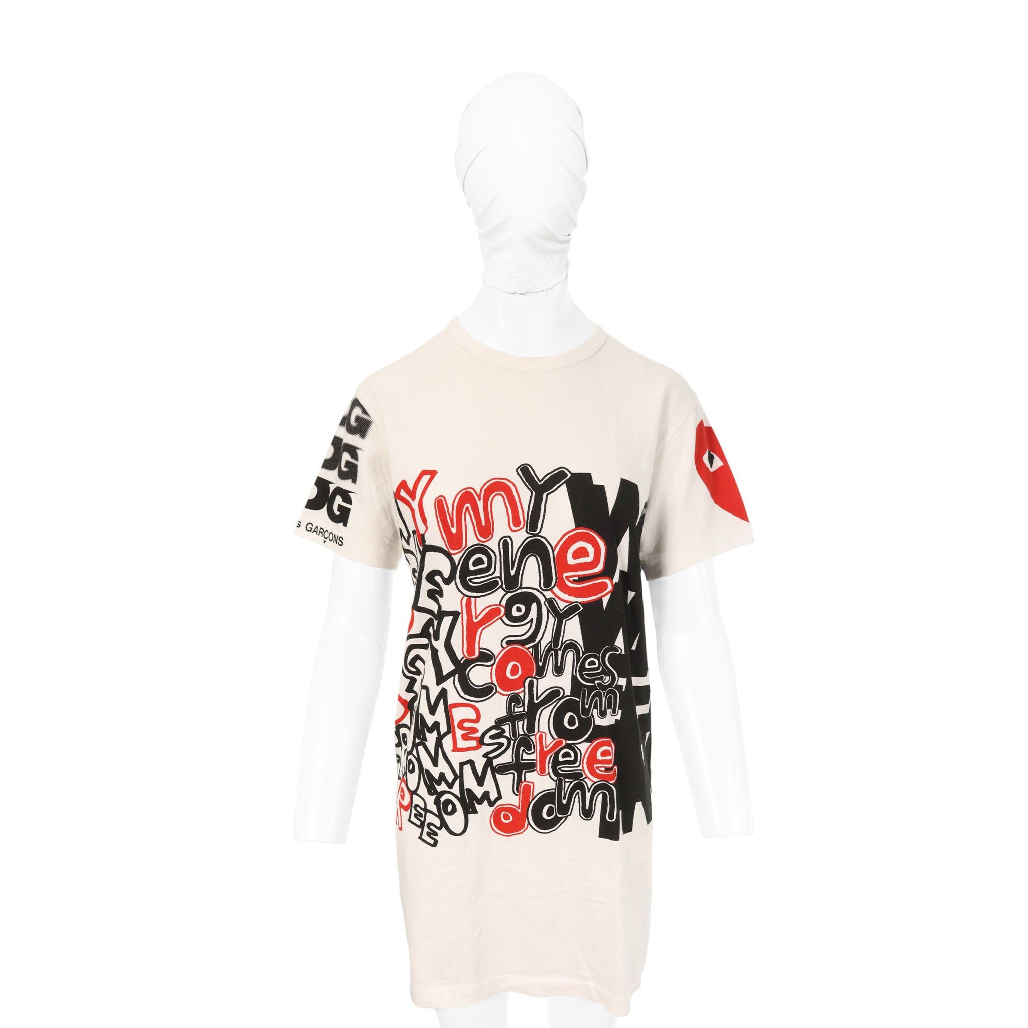 Comme des Garcons “My energy comes from freedom and a rebellious