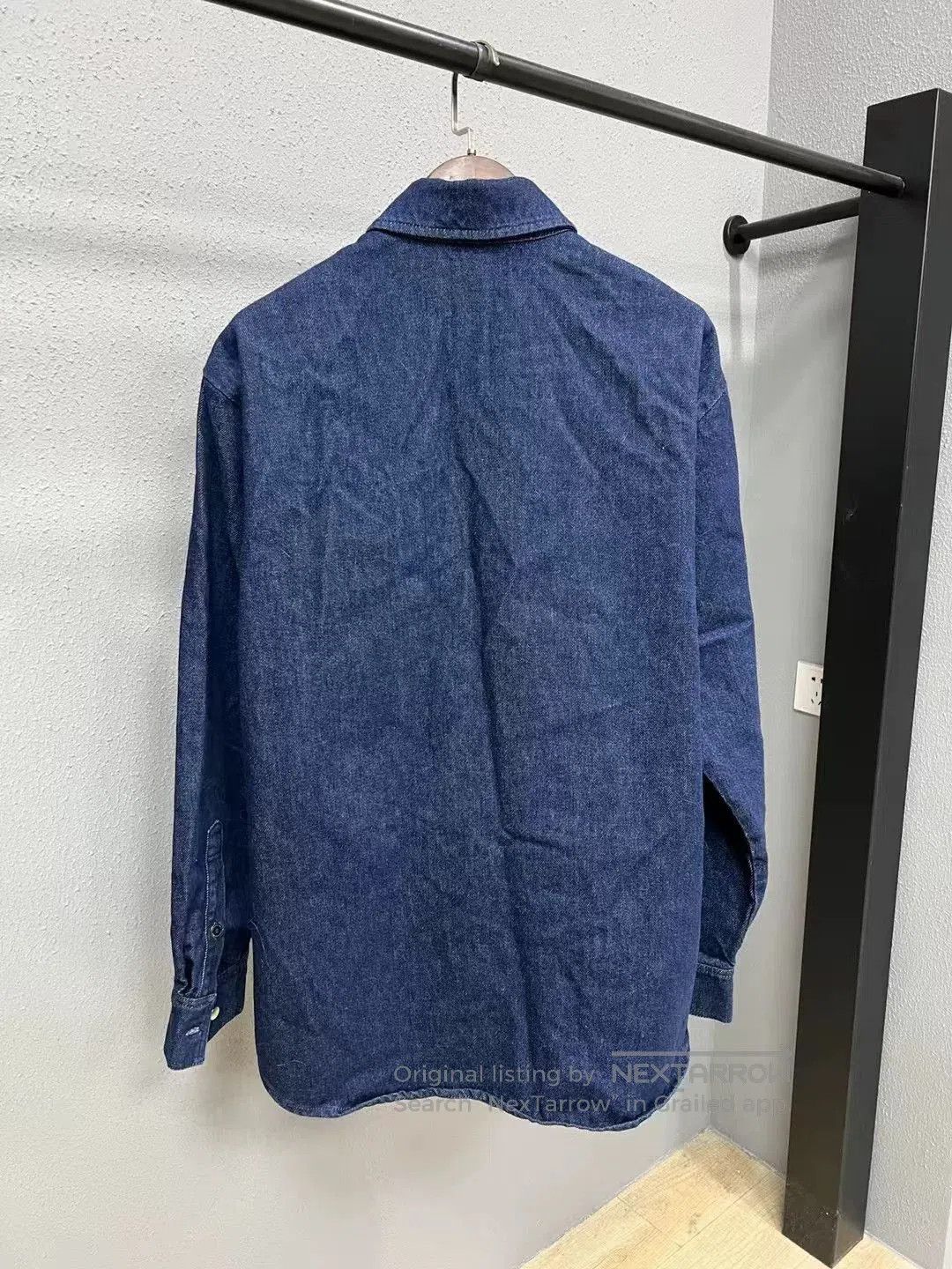 Raf Simons Raf Simons Blue Denim Shirt Jacket. Size US XL / EU 56 / 4 - 2 Thumbnail