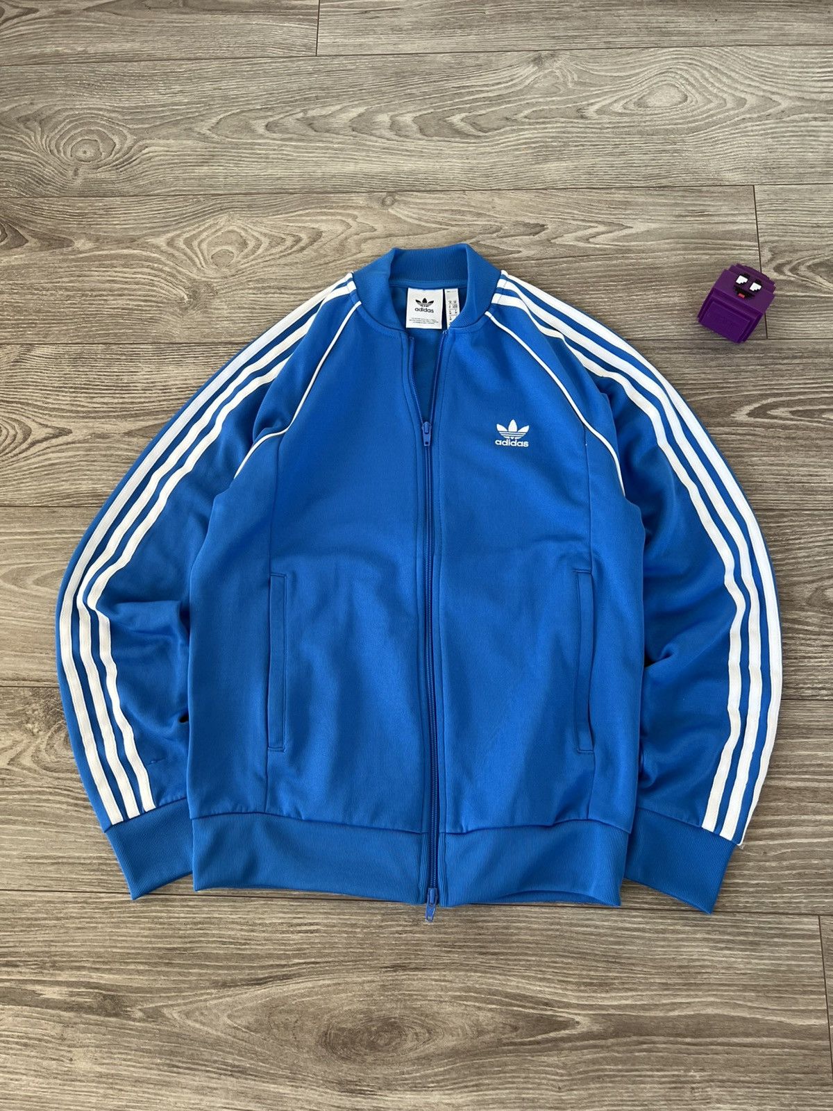 Adidas Adidas White Tags Avant Garde Three Stripes Y2K Zip Jacket Size US M / EU 48-50 / 2 - 7 Thumbnail