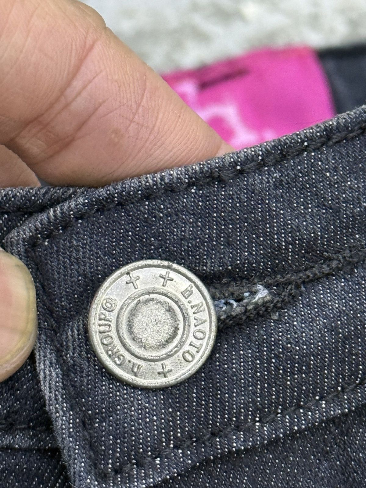 If Six Was Nine H.anarchy H.naoto Punk style denim pants Size US 27 - 9 Thumbnail
