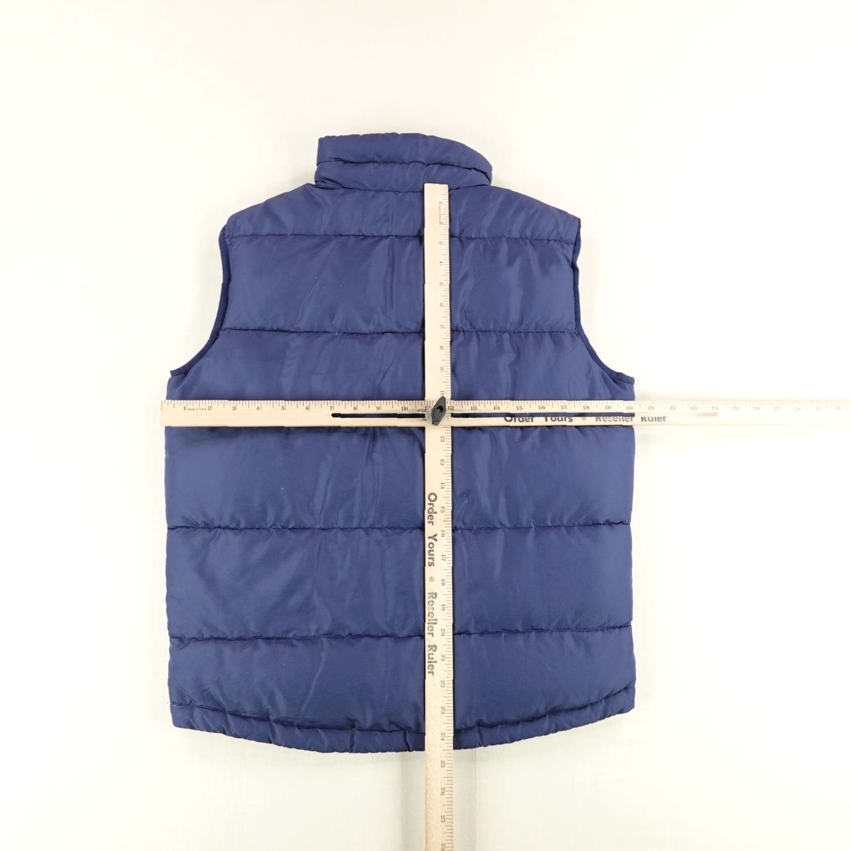 Abercrombie & Fitch Abercrombie & Fitch Vest Mens Small Blue Puffer Down Quilted Insulated Zip Y2K Vest Puffer Jacket Size US S / EU 44-46 / 1 - 5 Thumbnail
