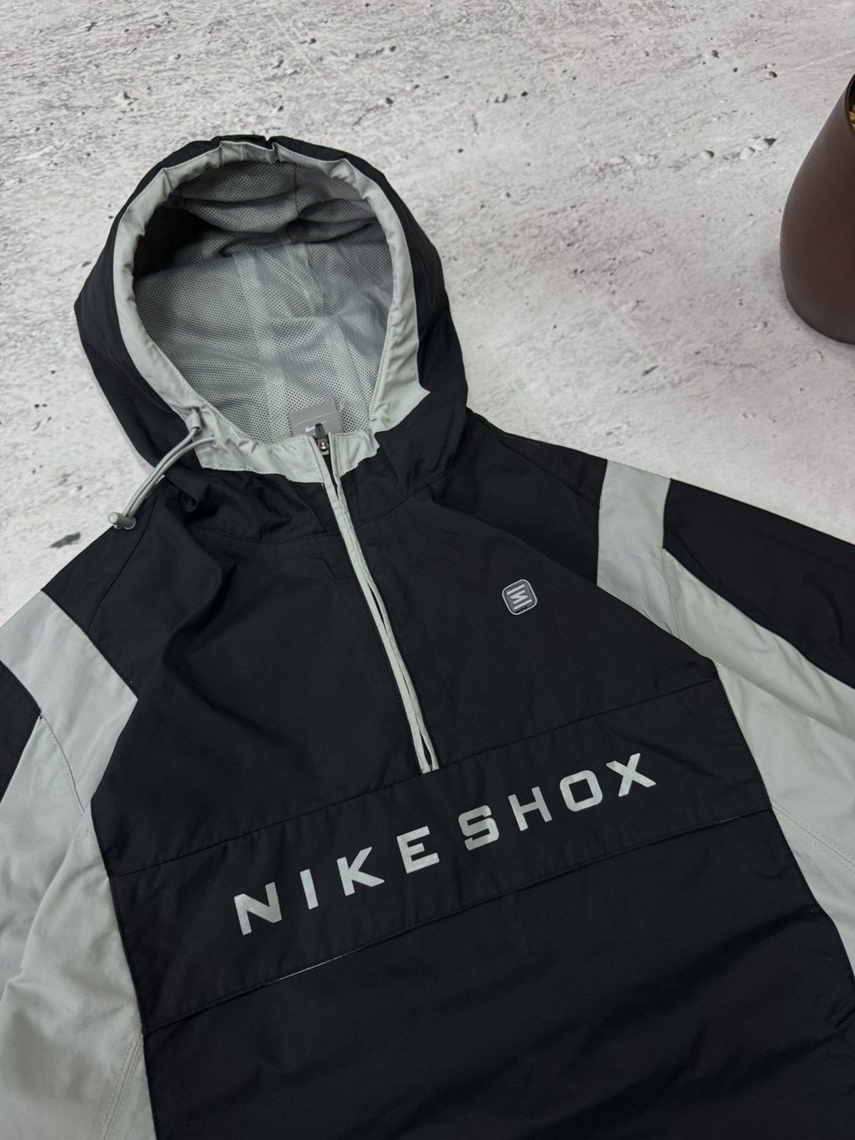 Nike × Vintage NIKE SHOX VINTAGE BASIC LOGO OVERSIZE BAGGY LIGHT JACKET Size US M / EU 48-50 / 2 - 5 Thumbnail