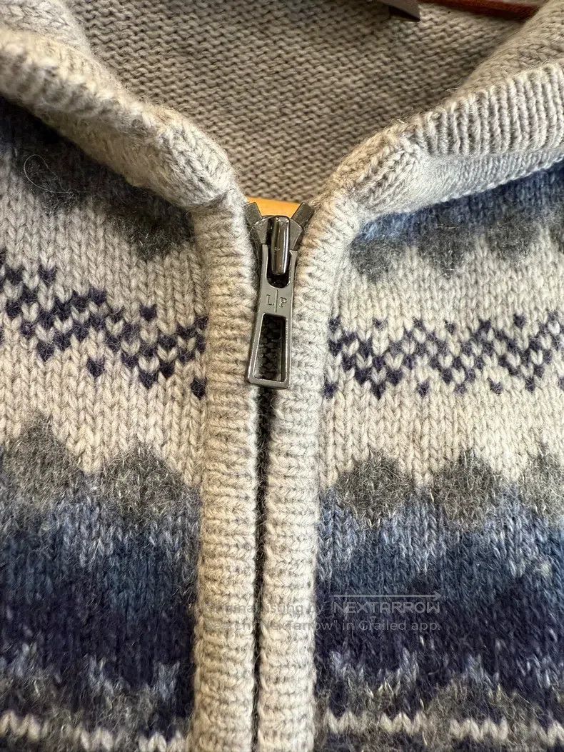 Loro Piana Loro Piana Fair Isle Hooded Cardigan, 60% Cashmere + 30% M Size US M / EU 48-50 / 2 - 4 Thumbnail