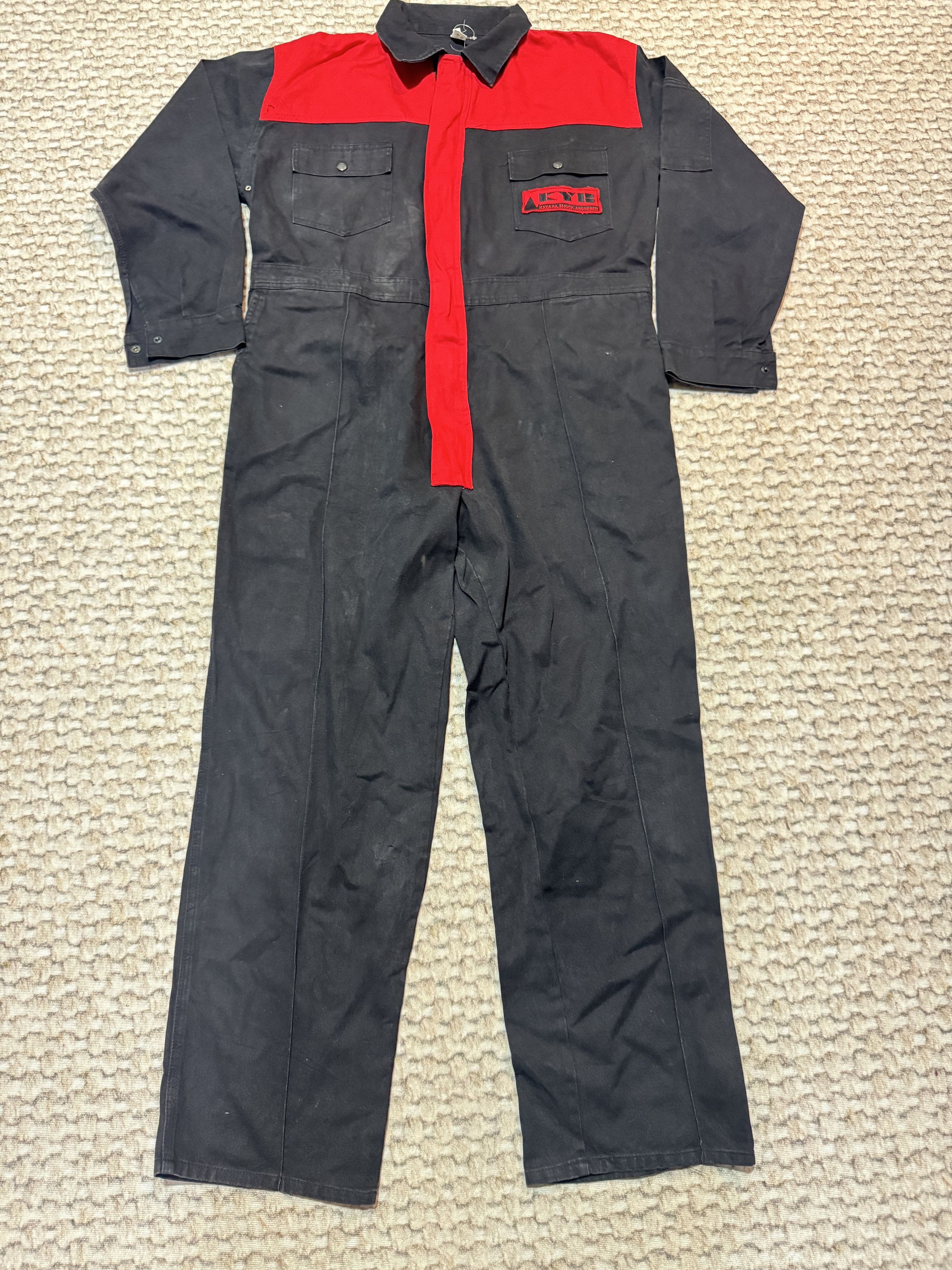 Sports Specialties Vintage KYB KAYABA Shock Absorber Techician Coverall Size US 42 / EU 58 - 1 Thumbnail