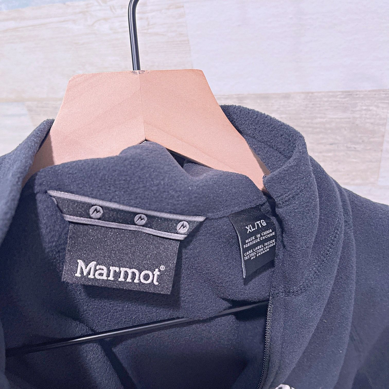 Marmot PAVE/X x MARMOT Half Zip Fleece Pullover Black Womens XL Size XL / US 12-14 / IT 48-50 - 6 Thumbnail