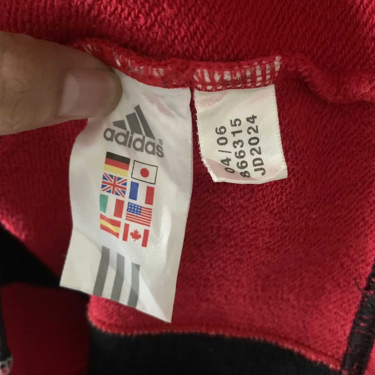 Adidas Y2K Adidas Big Logo 3 Stripes Sweatshirts Size US M / EU 48-50 / 2 - 4 Thumbnail
