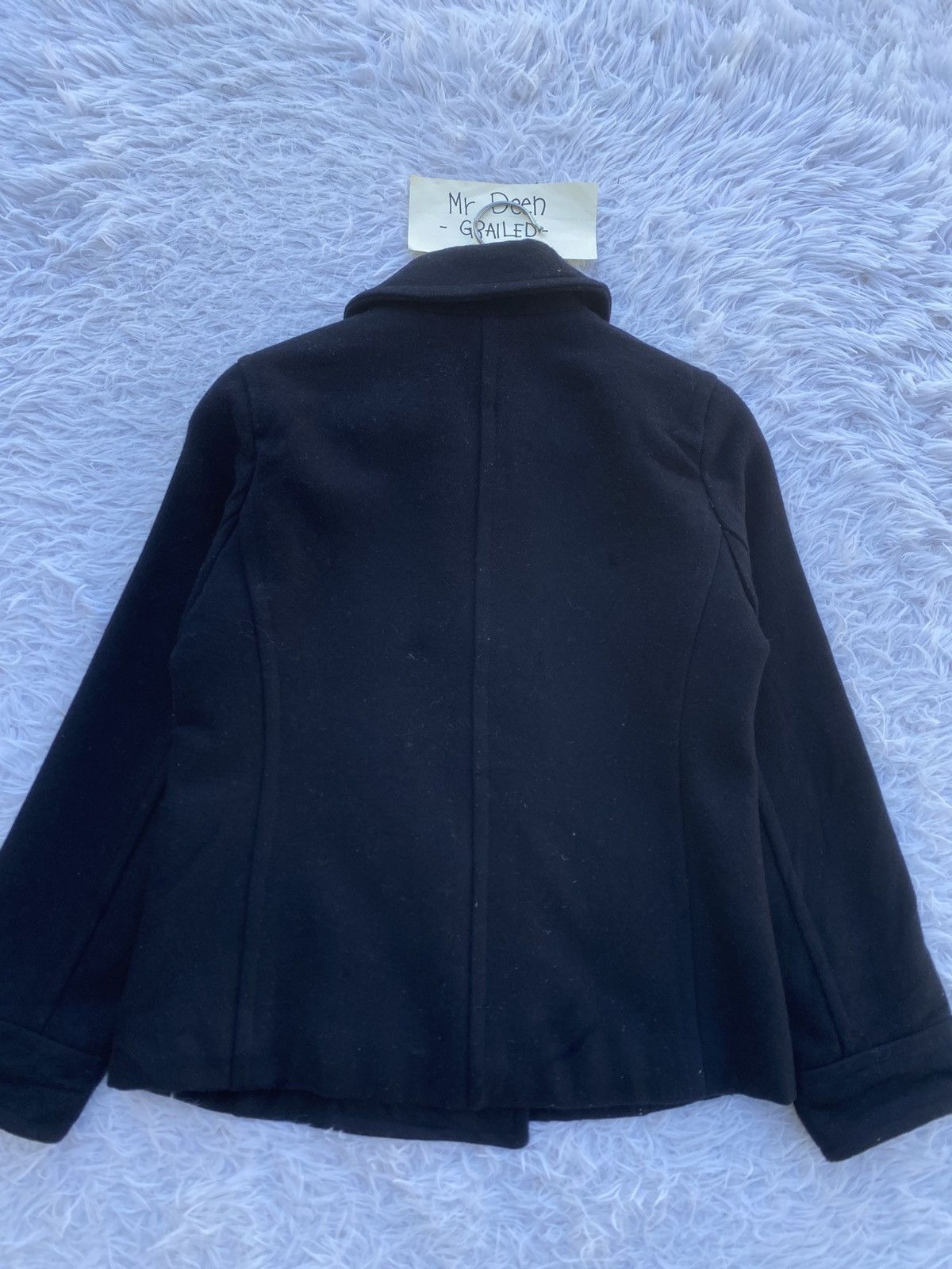 Blue Blue Japan Rare Vintage Blue Blue Wool Women Jacket Size S / US 4 / IT 40 - 18 Thumbnail