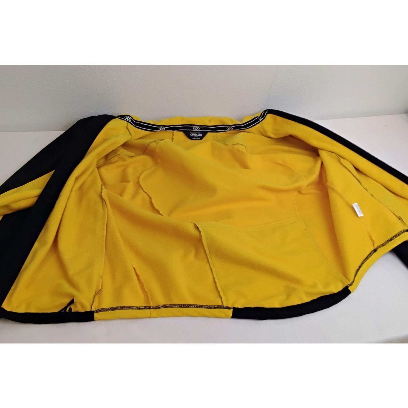 PEARL iZUMi Pearl Izumi Softshell Cycling Jacket Men's L Black/ Yellow Size US L / EU 52-54 / 3 - 6 Thumbnail