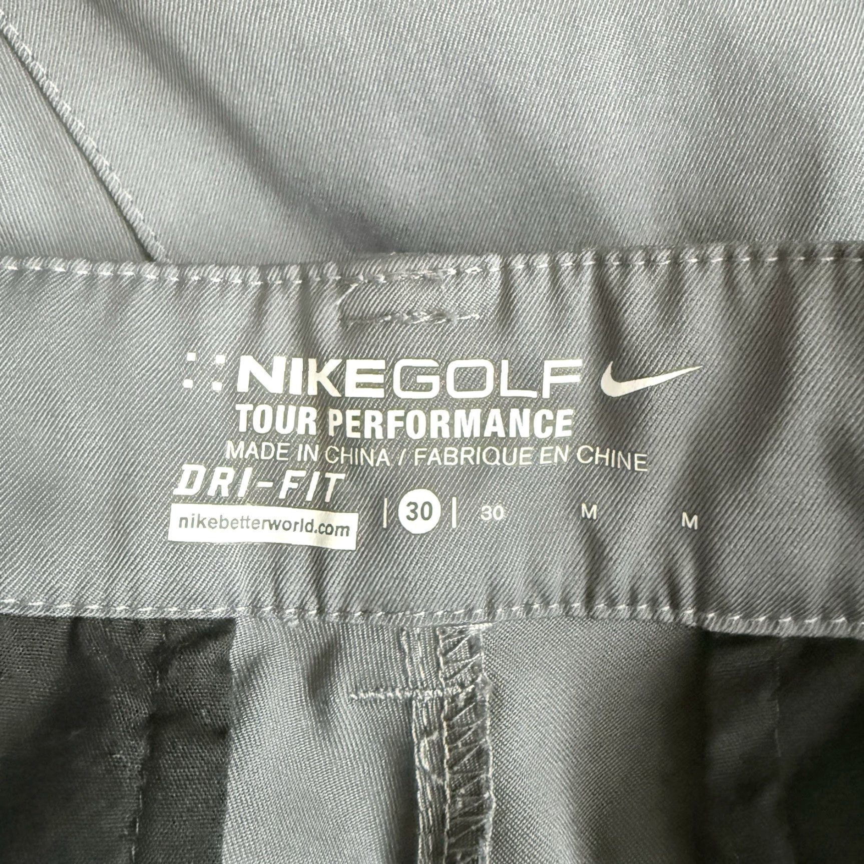 Nike Nike Golf Gray Casual Shorts Mens 30 Chino Casual Golf Gray Mens 30 Shorts Size US 30 / EU 46 - 4 Thumbnail
