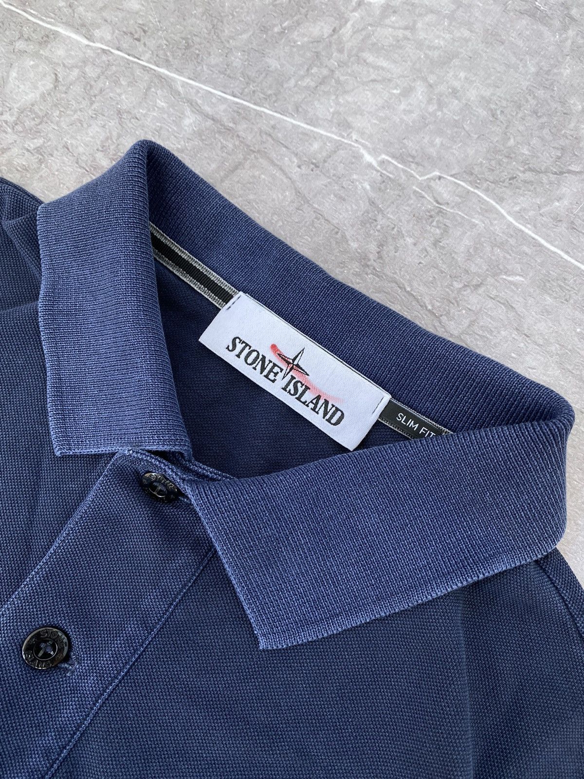 Stone Island Classic Stone Island Polo Shirt Patch Program Slim Fit Y2K Size US S / EU 44-46 / 1 - 8 Thumbnail