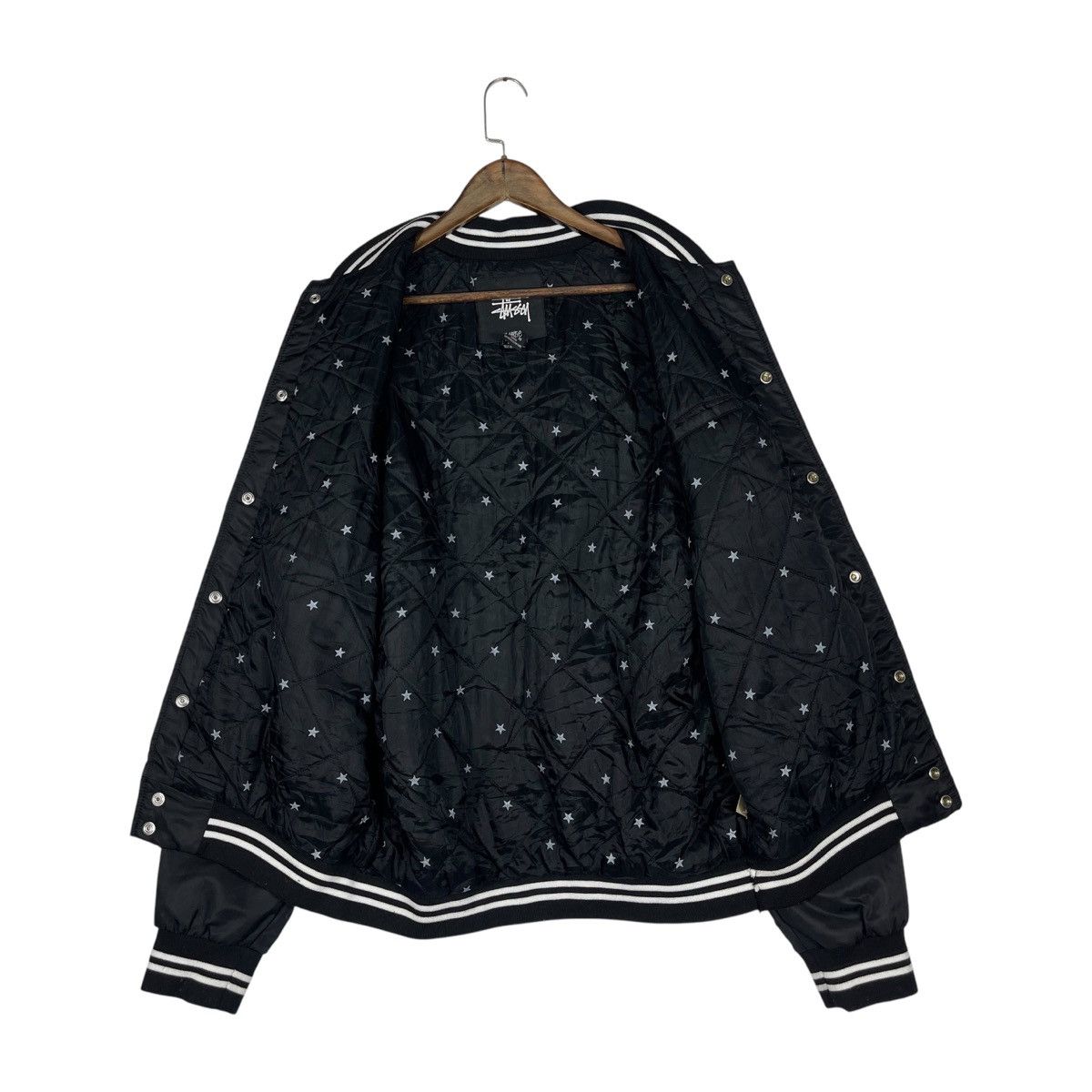 Stussy Stussy Worldwide Burly Gear Varsity Jacket Size US XL / EU 56 / 4 - 5 Thumbnail