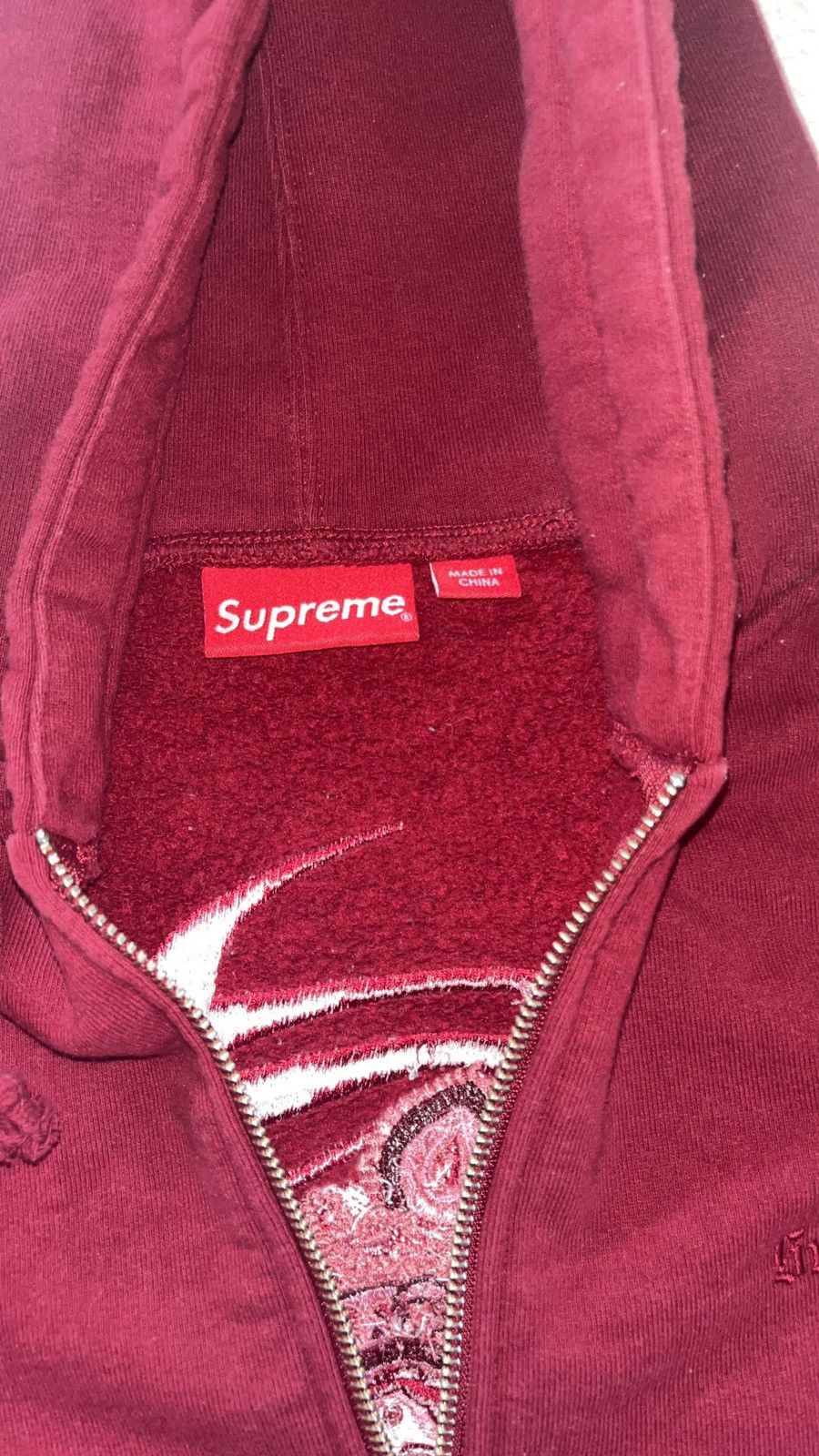 Supreme Supreme Lakshmi Zip Up Hooded Sweatshirt Size S Size US M / EU 48-50 / 2 - 2 Thumbnail