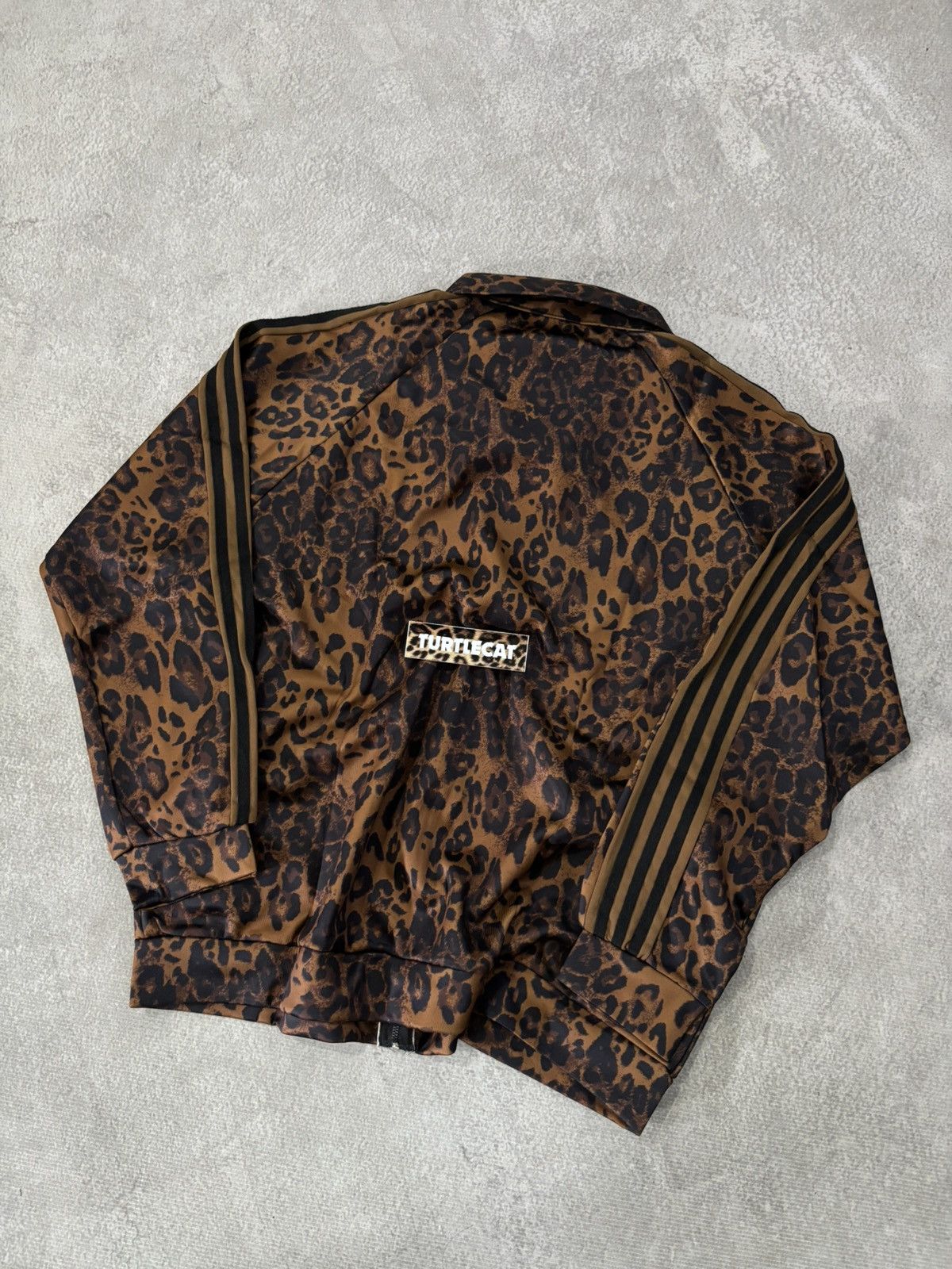 Other LEOPARD TRACKTOP 3STRIP by Double T Size US XL / EU 56 / 4 - 7 Thumbnail