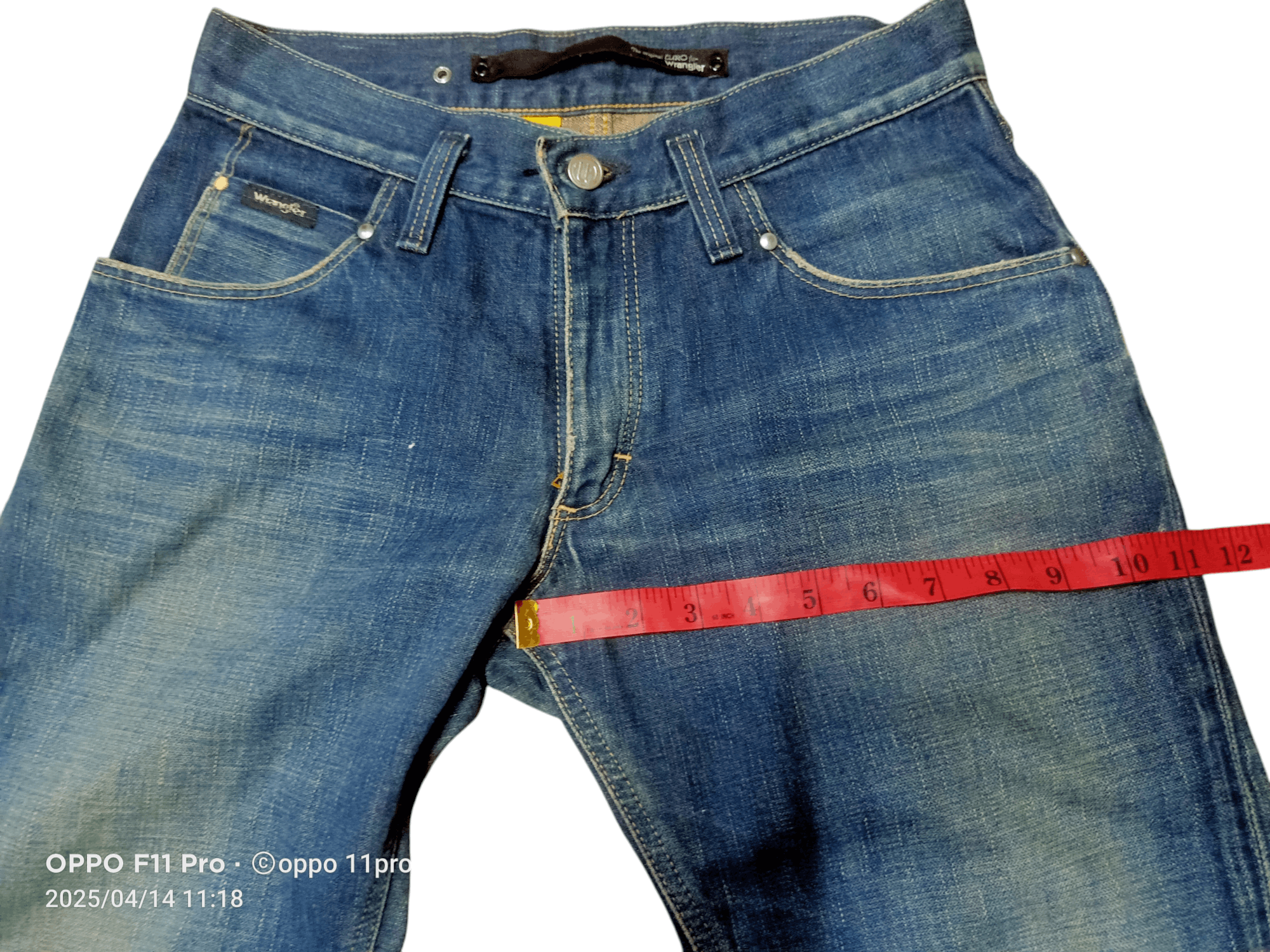 If Six Was Nine × Le Grande Bleu (L.G.B.) × Wrangler Wrangler Vtg Euro Fit Flare Denim Non Selvedge Size US 30 / EU 46 - 5 Thumbnail