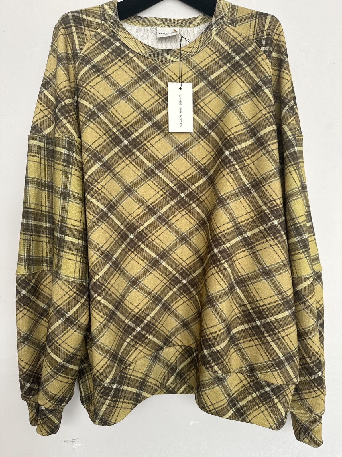 Dries Van Noten Dries Van Noten Tartan Sweatshirt Size M / US 6-8 / IT 42-44 - 1 Thumbnail