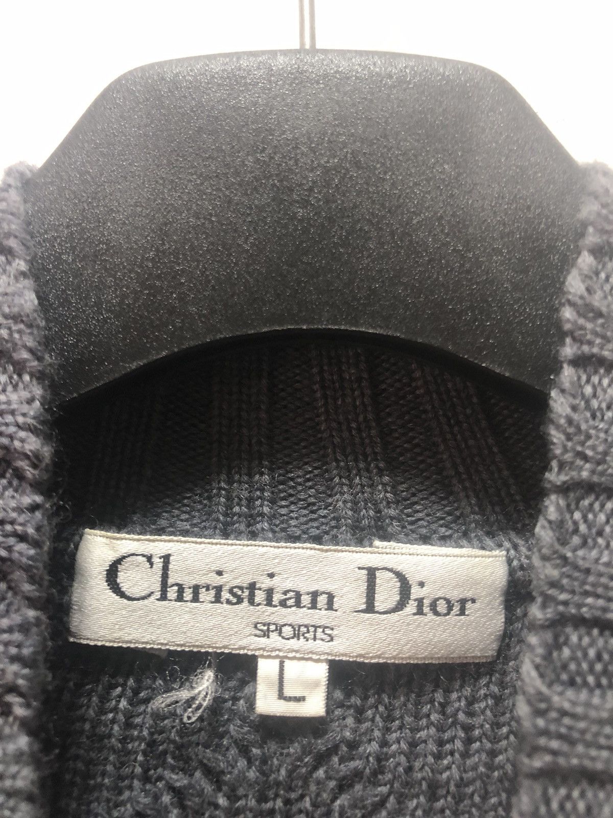 Christian Dior Monsieur CHRISTIAN DIOR Sports Knitwear Rare Design Sweater Size L / US 10 / IT 46 - 2 Thumbnail