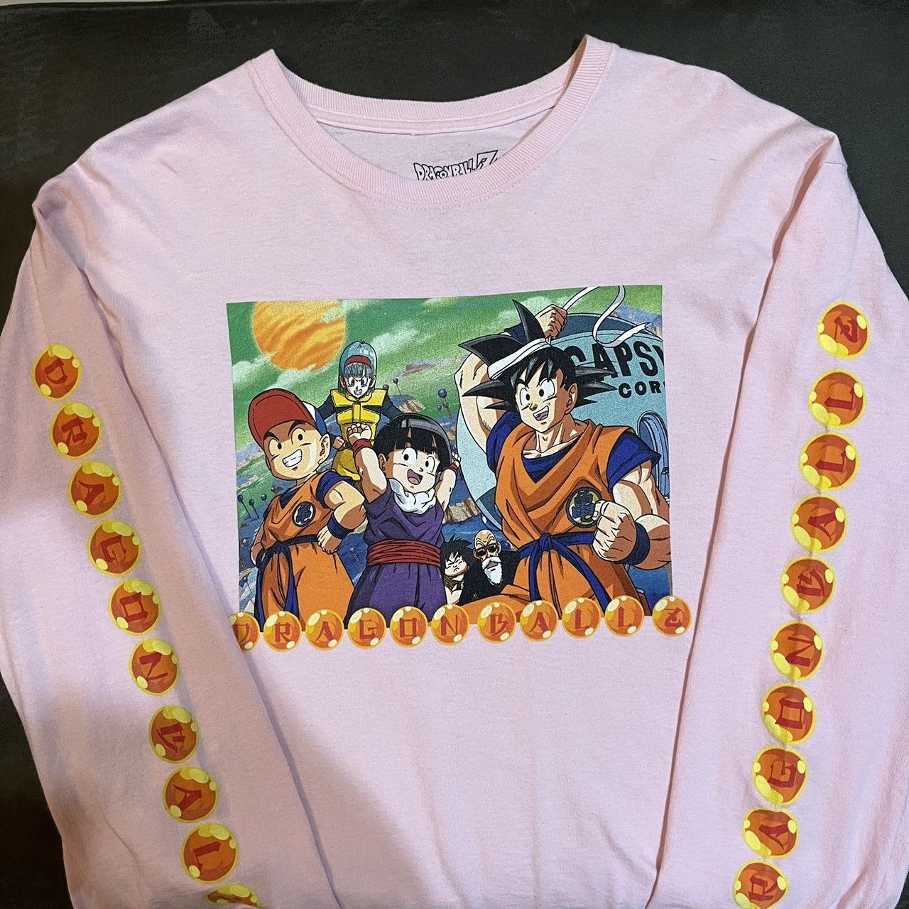 Japanese Brand dragon ball z long sleeve pink Size US L / EU 52-54 / 3 - 2 Thumbnail
