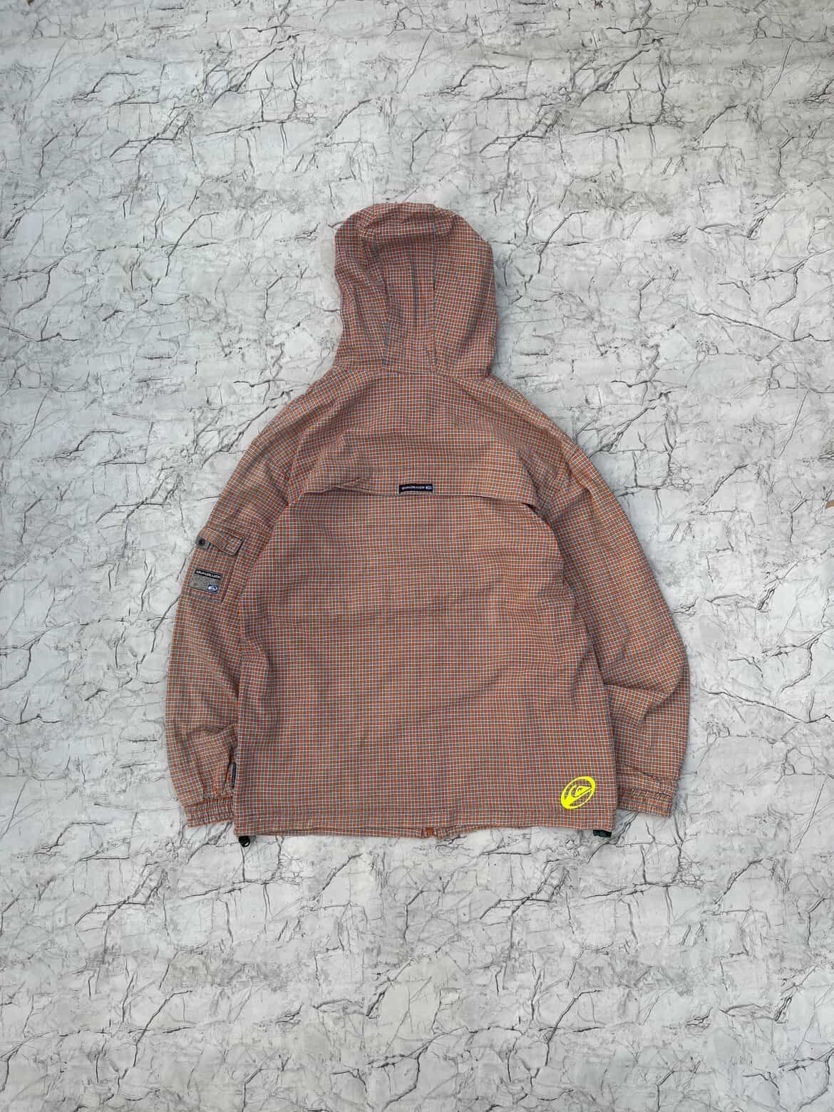 Quiksilver Vintage Quiksilver Check Hooded Jacket Size US S / EU 44-46 / 1 - 2 Thumbnail