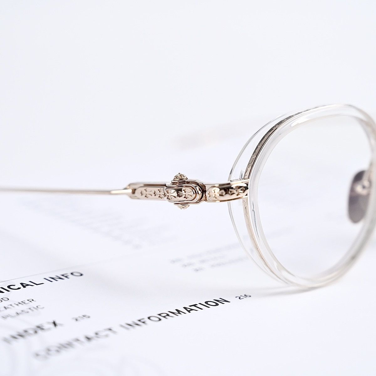 Chrome Hearts CHROME HEARTS SEX T-9 GLASSES Size ONE SIZE - 4 Thumbnail