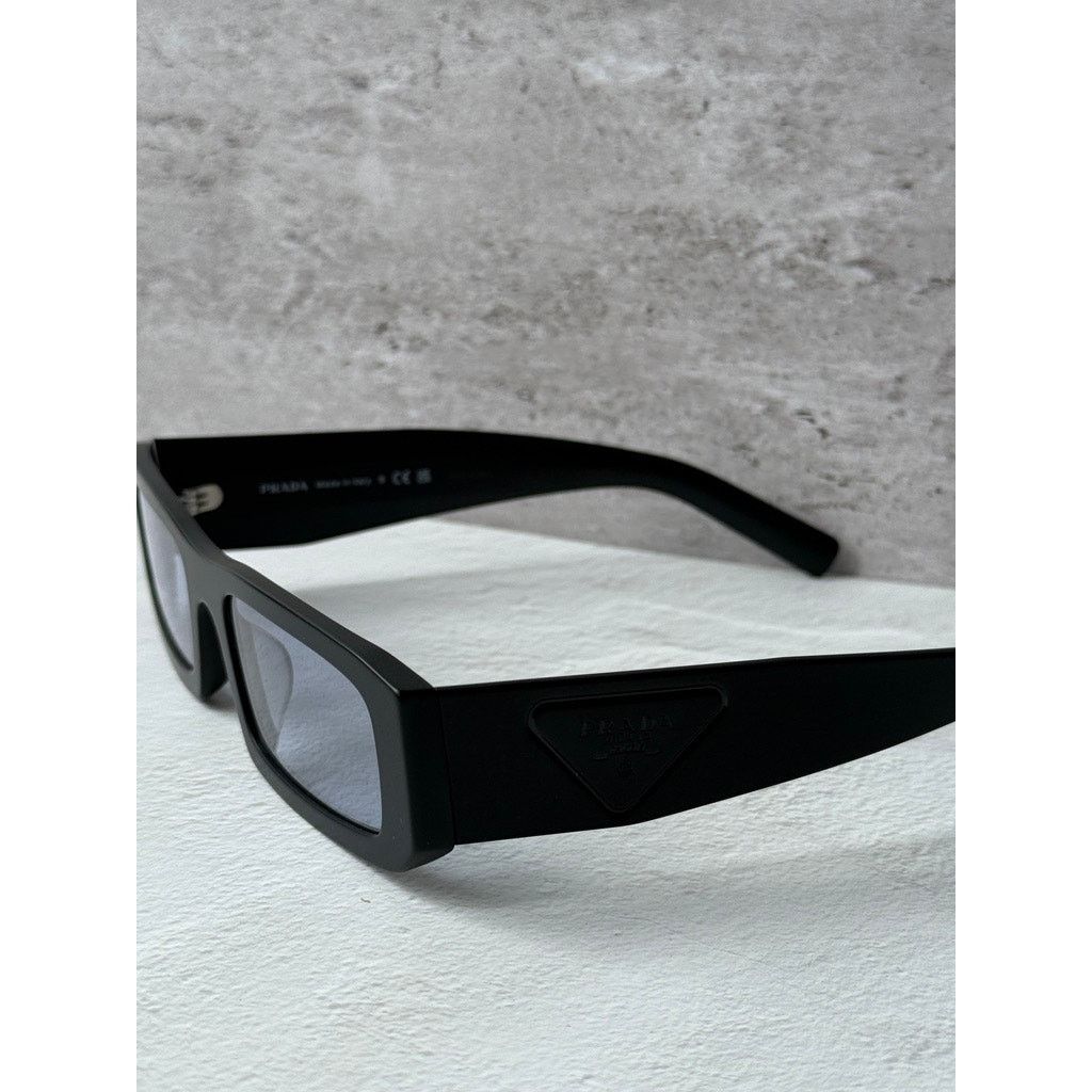 Prada NEW Prada PR D09SD Sunglasses in Black Blue $497 Size ONE SIZE - 5 Thumbnail