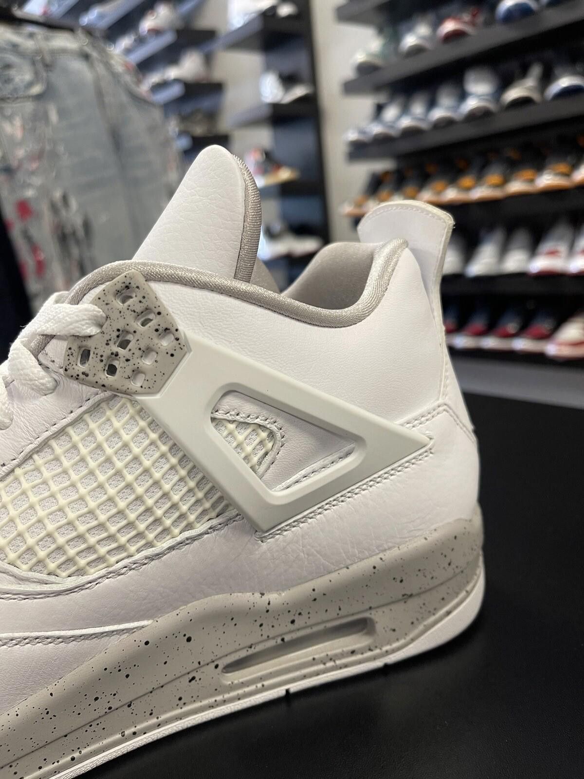 Jordan Brand Size 11 - Air Jordan 4 Retro White Oreo 2021 Grey CT8527-100 Size US 11 / EU 44 - 8 Thumbnail