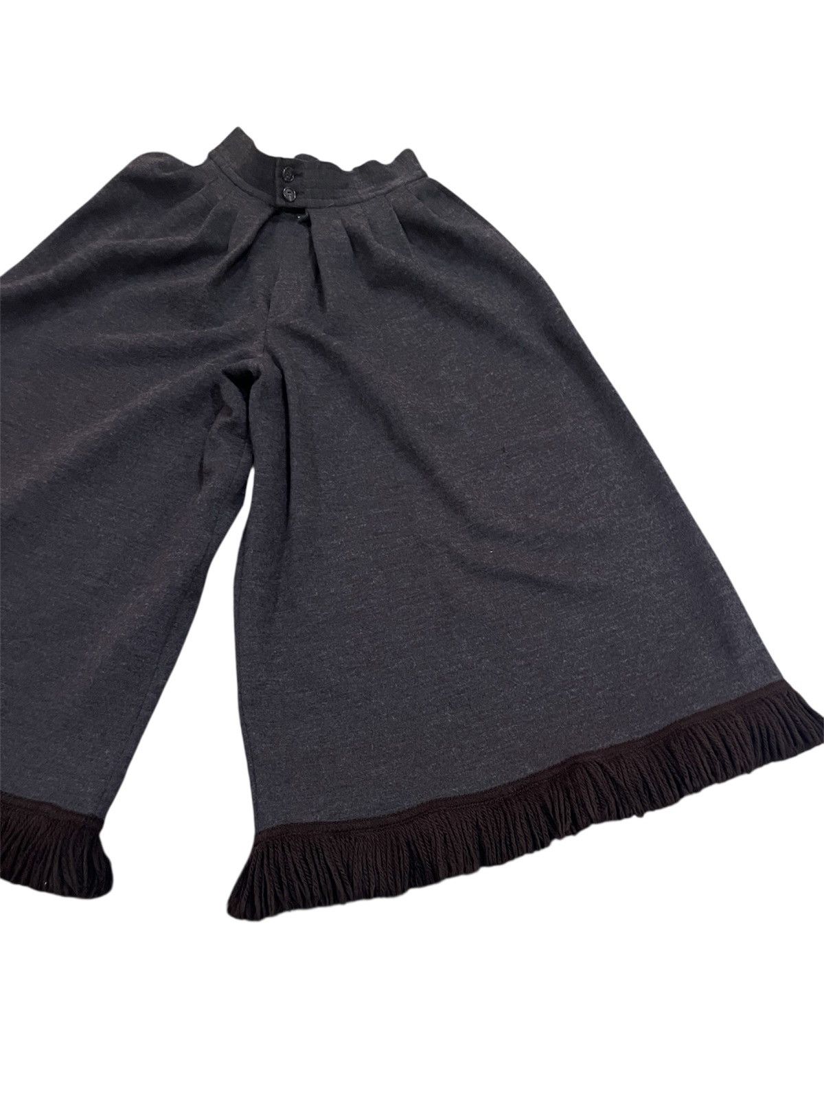 Saint Laurent Paris SAINT LAURENT WOOL CULOTTES Size 36" / US 14 / IT 50 - 3 Thumbnail